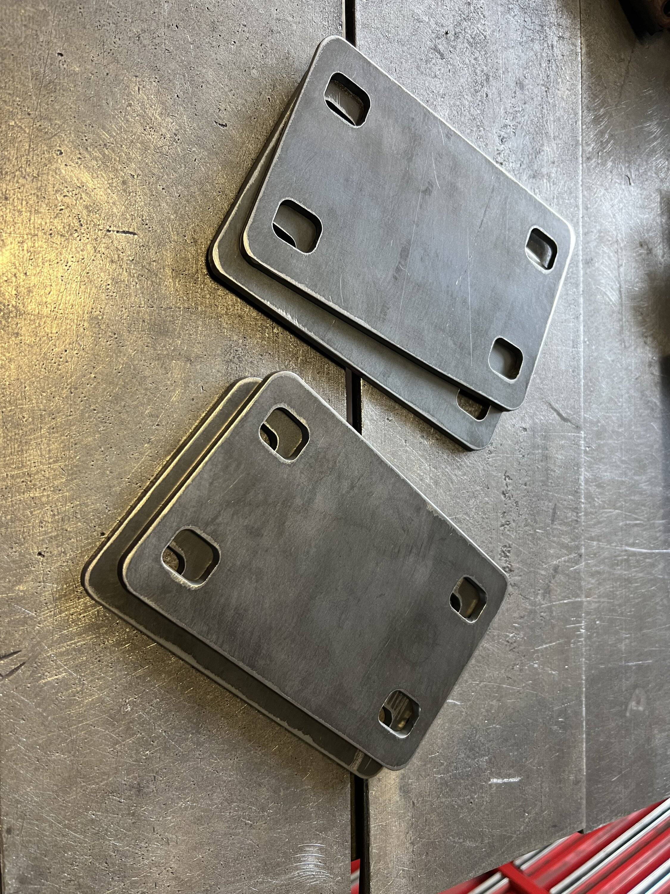 Jeep Gladiator 1/4" or 3/8" steel plate bumper spacers IMG_7121