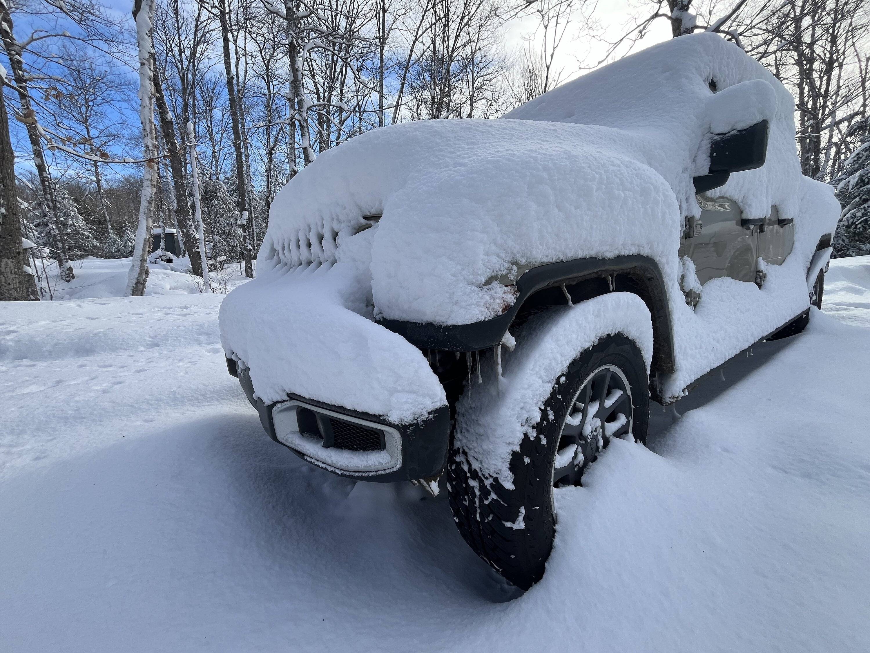 Jeep Gladiator Gladiators Snow Wheeling - Post Your Pics! IMG_1147