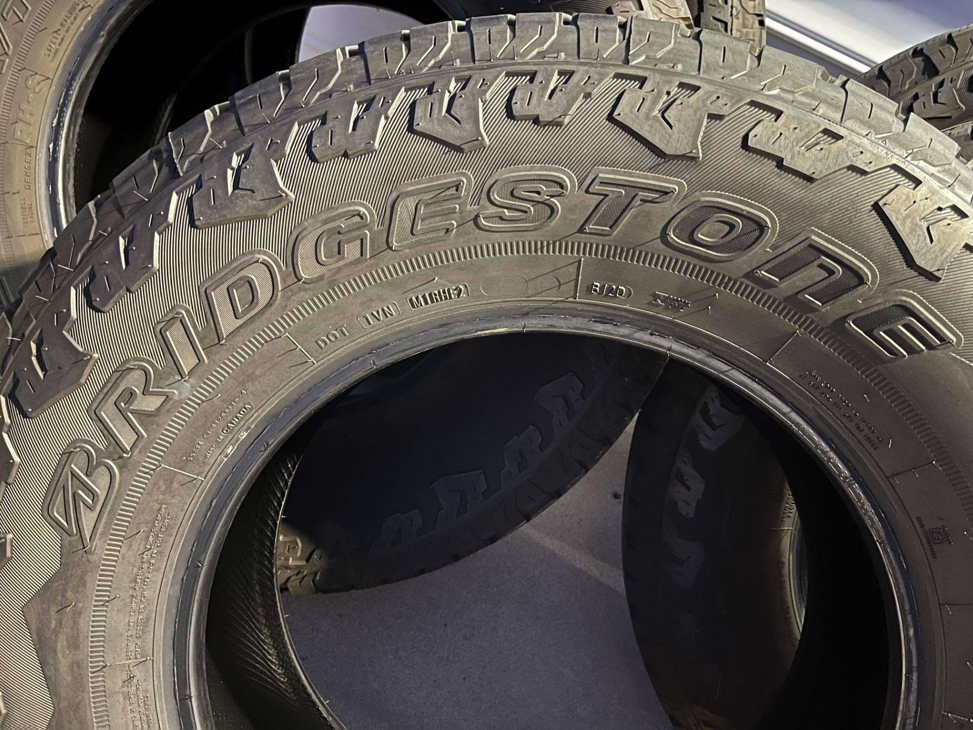 Jeep Gladiator (5) Bridgestone Dueler A/T 245/75R17 - Under 1500 miles - $300 OBO 4