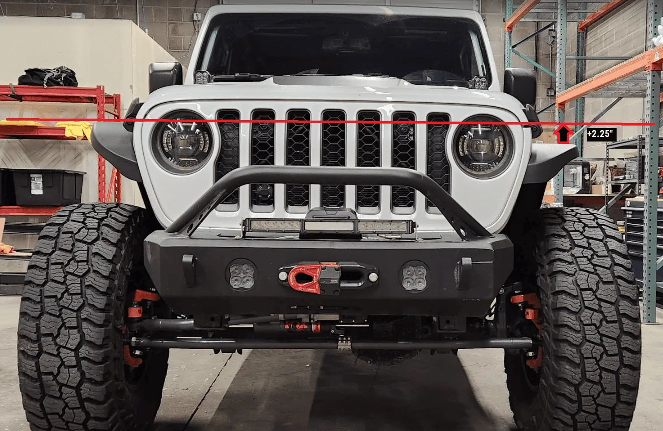 Jeep Gladiator Nemesis Notorious Ultimate Clearance Highline Front Flares - front & rear 1708450502042