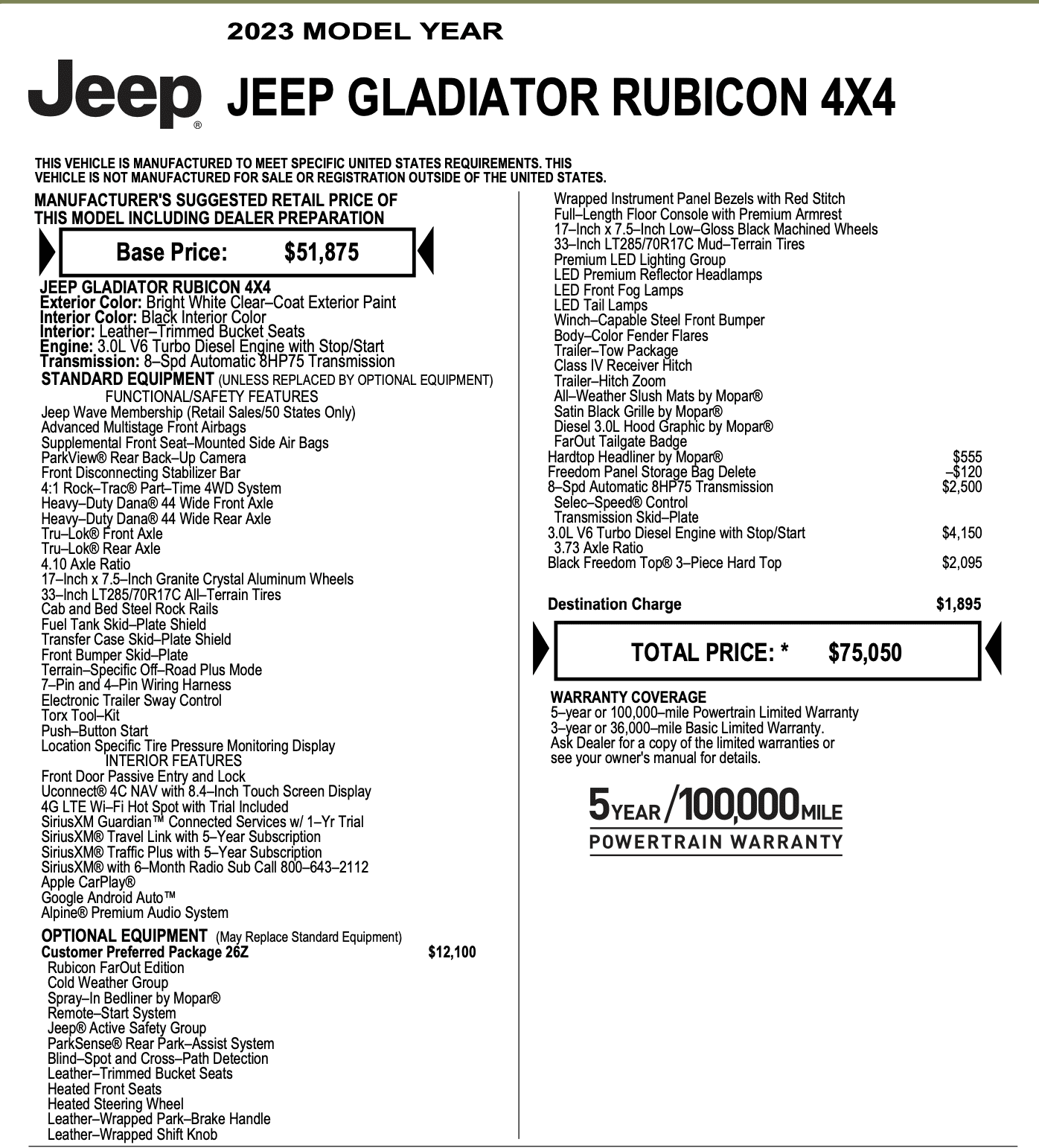 Jeep Gladiator Better incentives in February on leftover 23s? 1708457500271