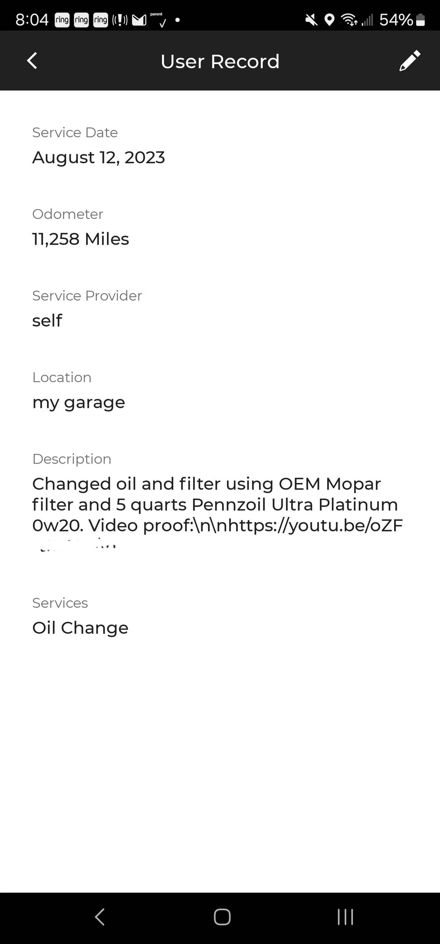Jeep Gladiator Stellantis: "Unfortunately last documented oil change was over a year ago, we can't honor your warranty claim." Me: Screenshot_20240220_200422_J