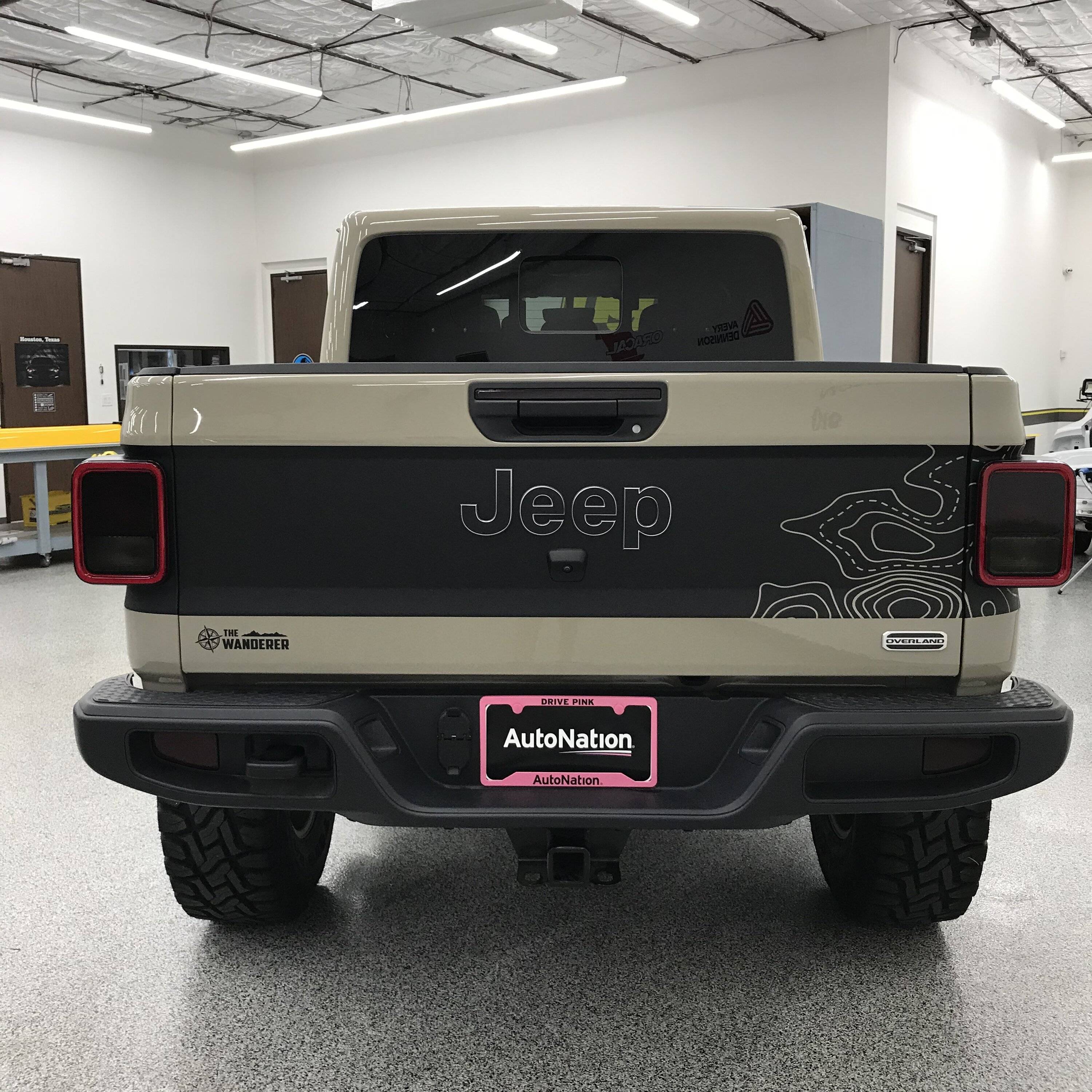 Jeep Gladiator Jeep Gladiator Tailgate Wrap IMG_1107.JPG