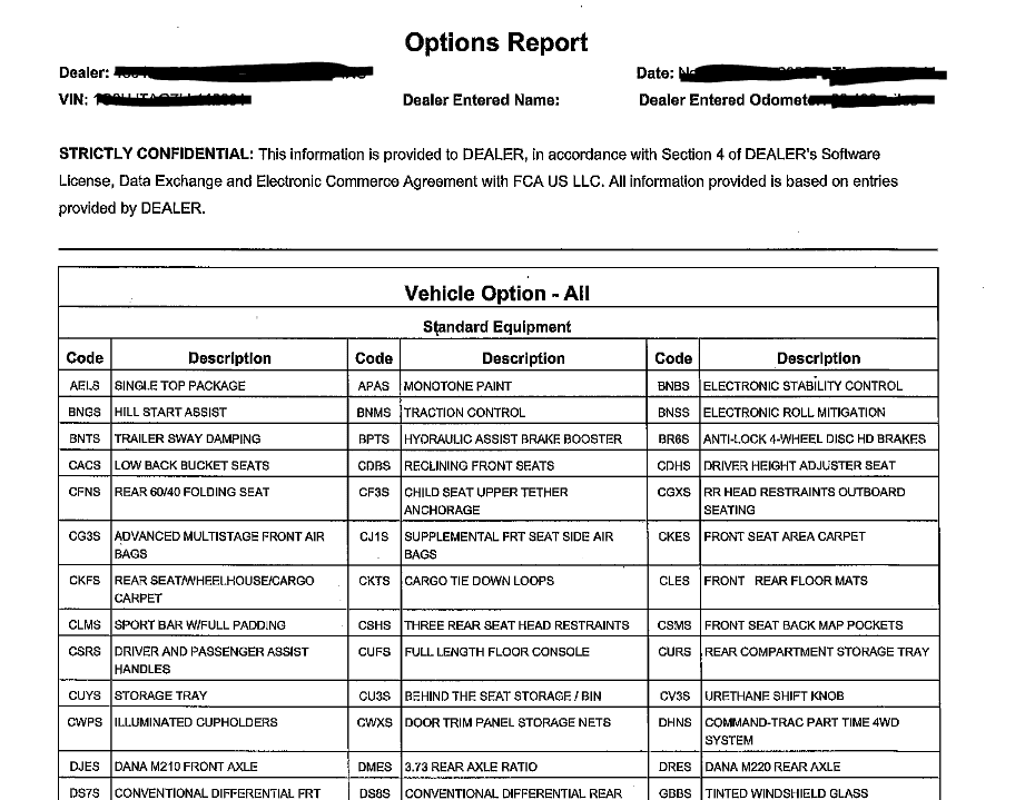 Jeep Gladiator Does anyone have an inspection checklist for the 3.6 Rubicon? 1708542055898