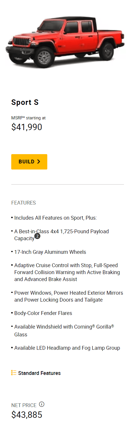 Jeep Gladiator 2024 Gladiator Build & Price Configurator is Finally Live! 1708551540800