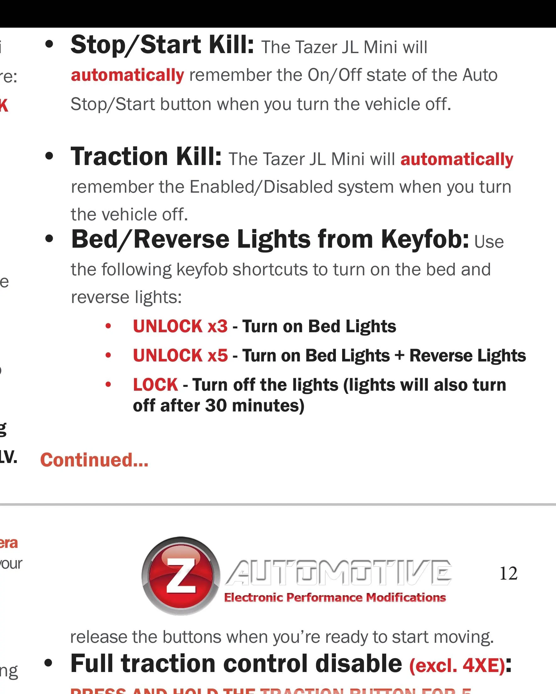Jeep Gladiator BED LIGHT BUTTON FIX!!!!! 1000004811