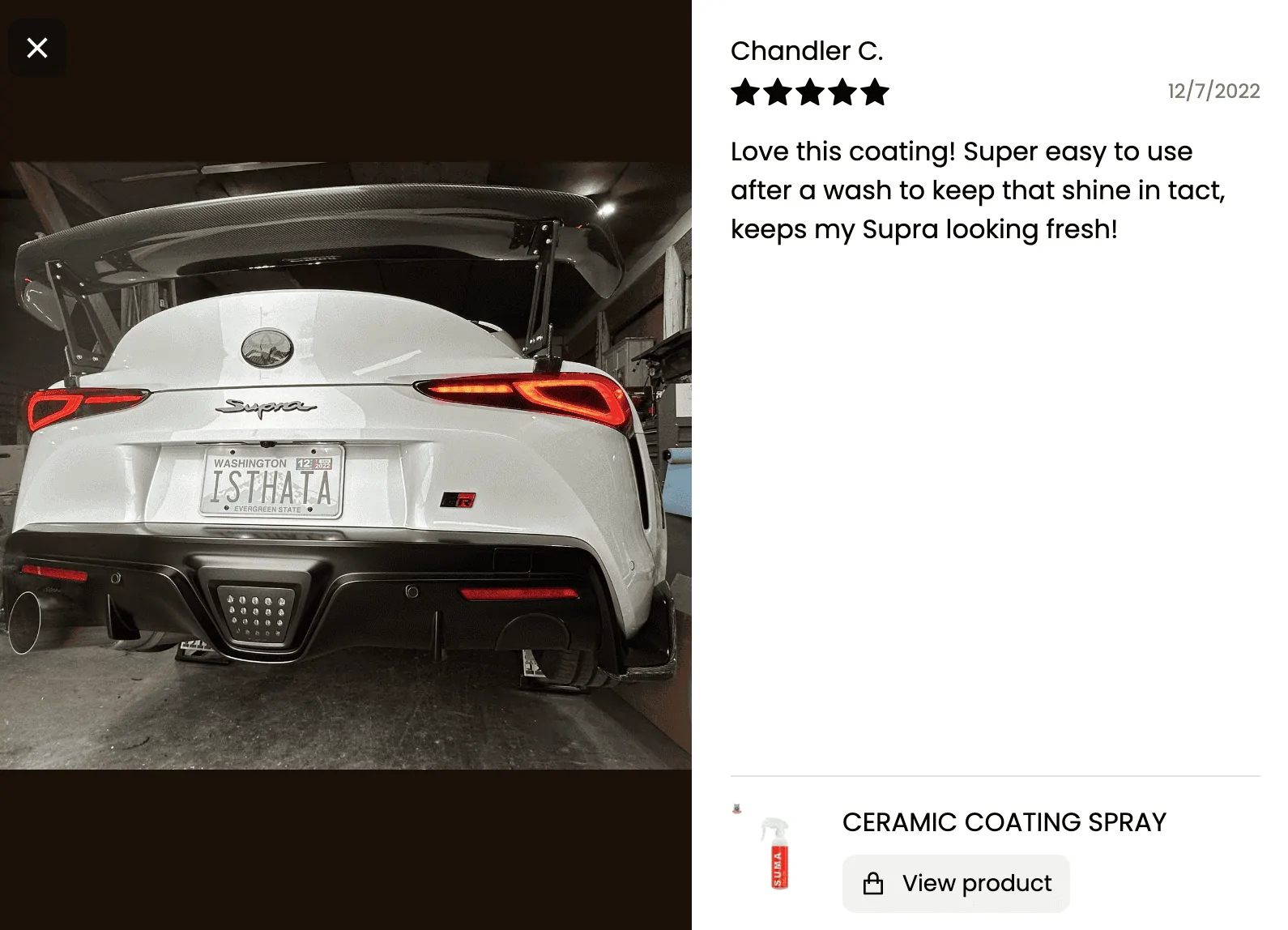 Jeep Gladiator SUMA Ceramic Coating Spray | Customer's Reviews Screen Shot 2024-02-21 at 5.04.22 PM