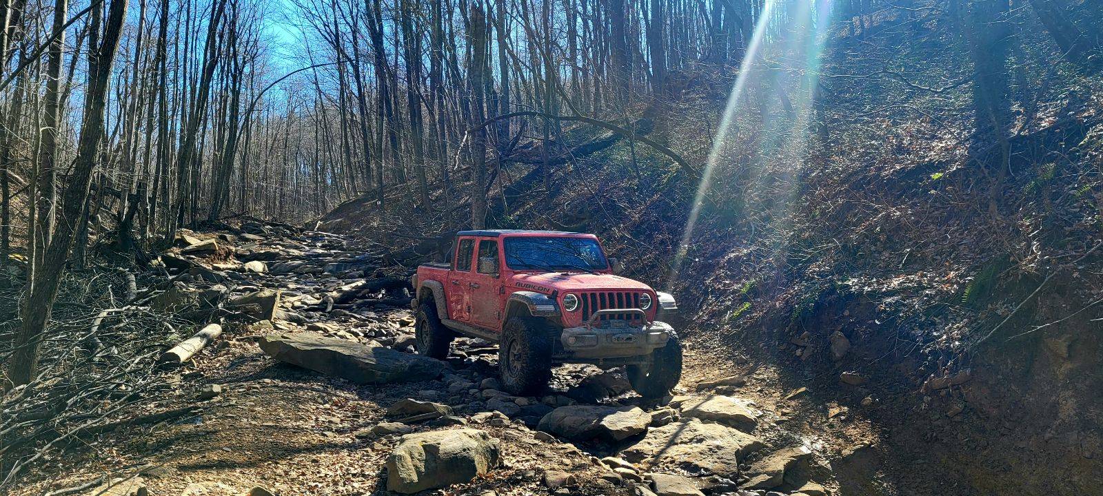 Jeep Gladiator Gladiator Glamour Shots Trail 26 Windrock