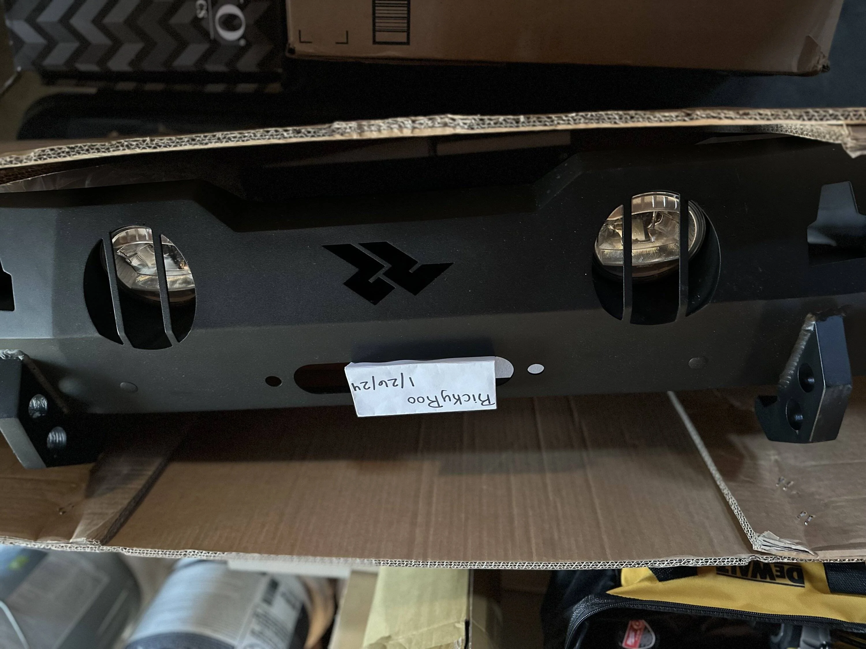 Jeep Gladiator Rugged Ridge HD Stubby Bumper JL/JT OEM LED IMG_1429
