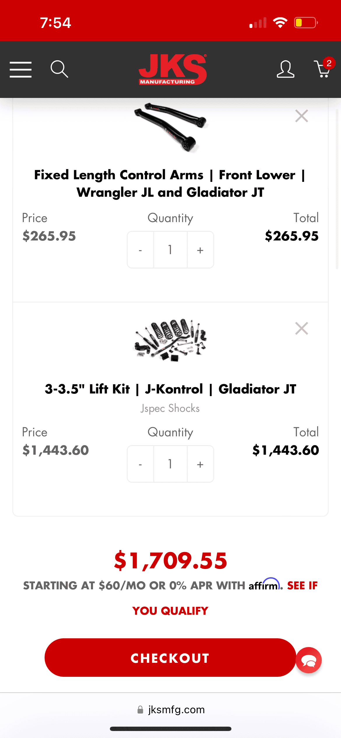 Jeep Gladiator 3" Lift Kit for Sale! IMG_7610.PNG