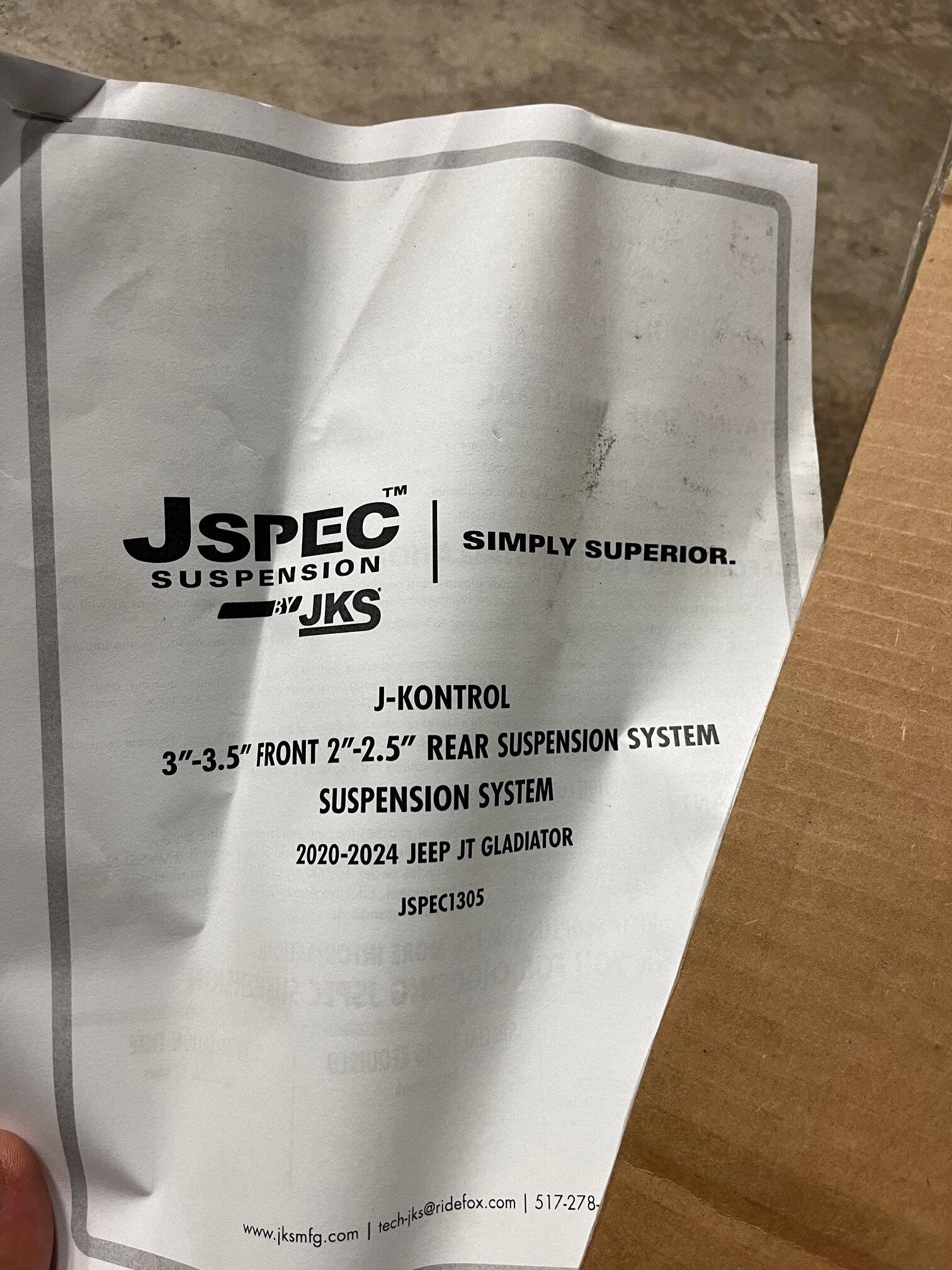 Jeep Gladiator 3" Lift Kit for Sale! IMG_7620