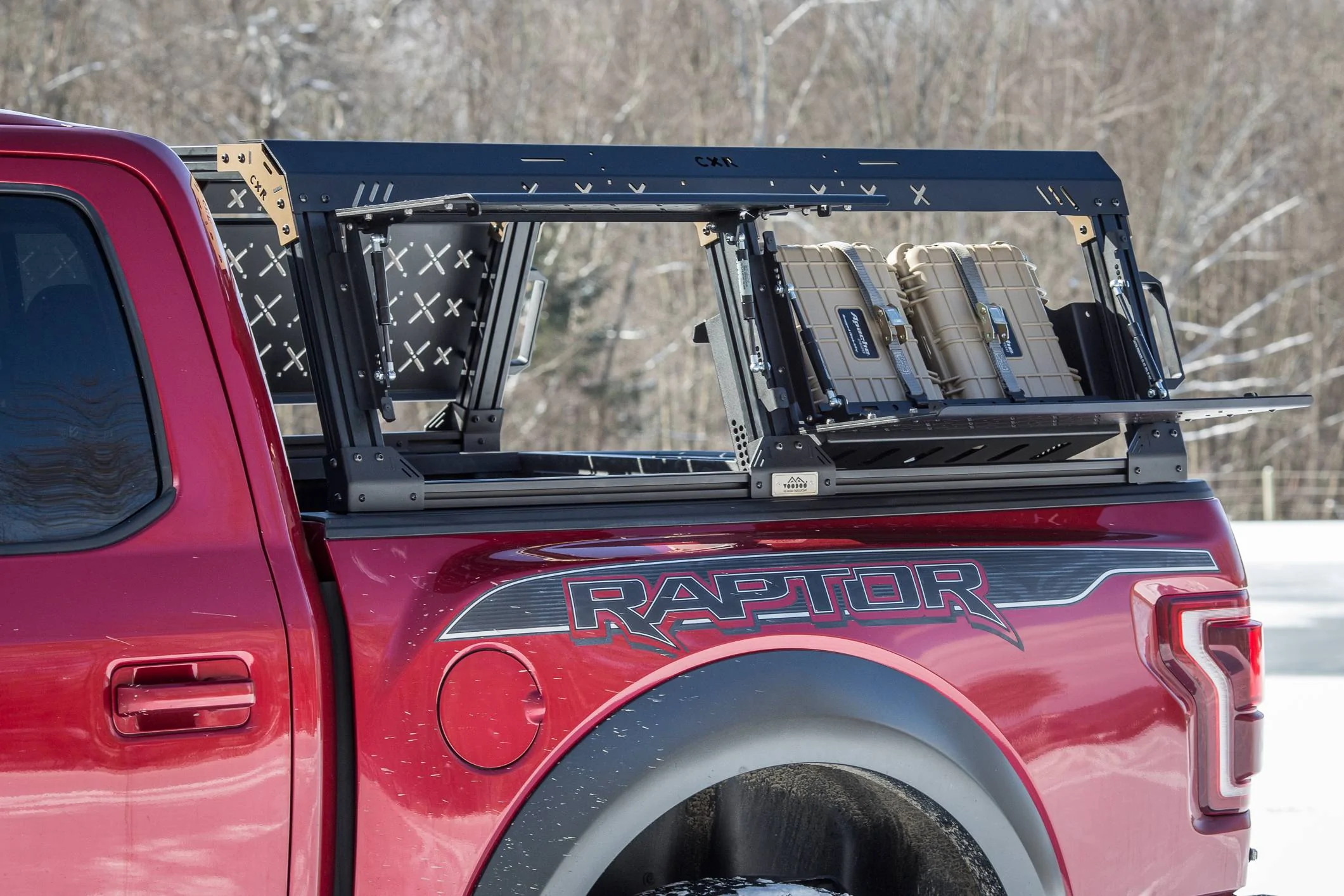 Jeep Gladiator New Rack System - Sneak Preview Raptor 20 inch 6-Pack -6