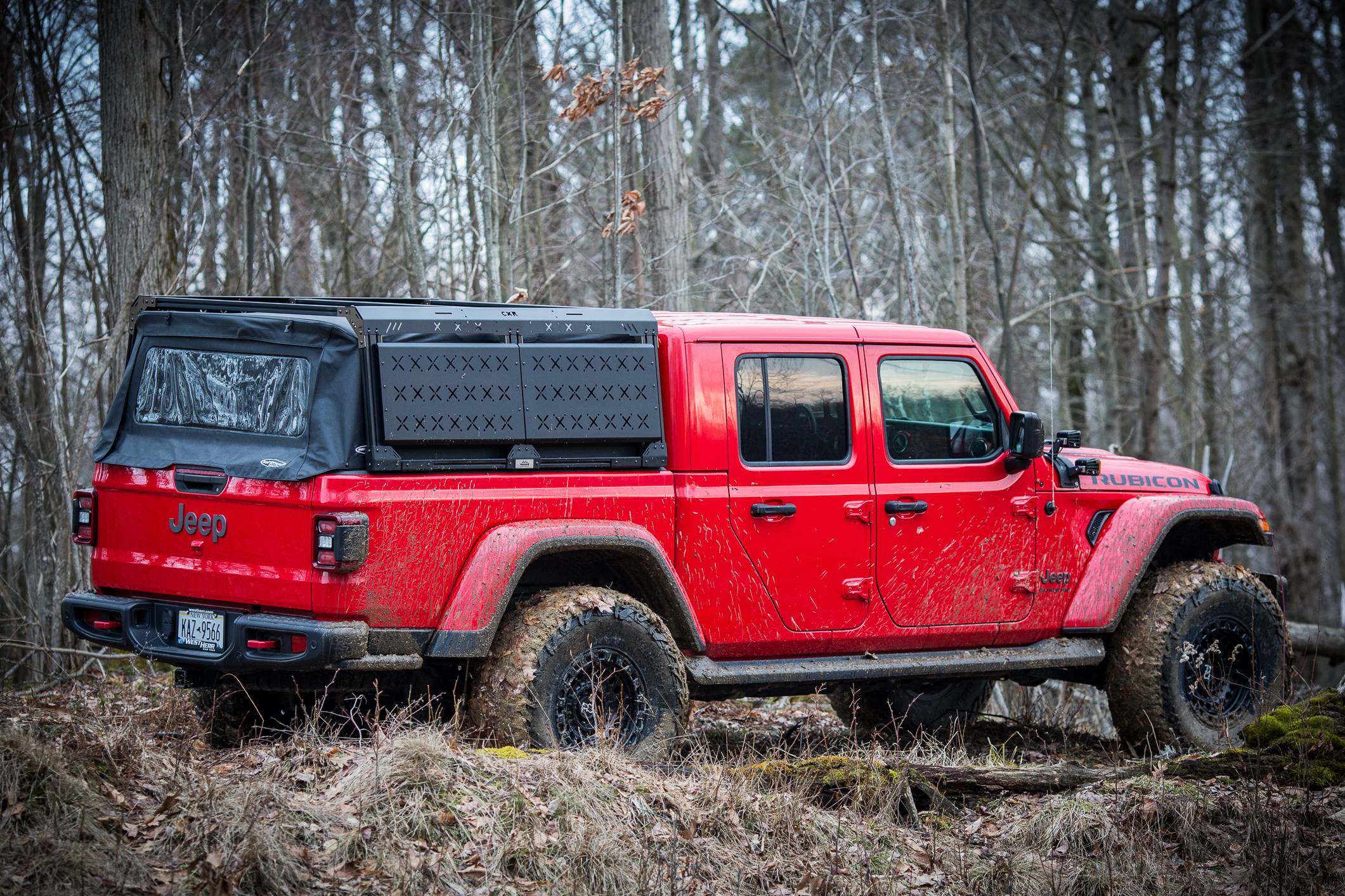 Jeep Gladiator New Rack System - Sneak Preview Gladiator Softopper -10