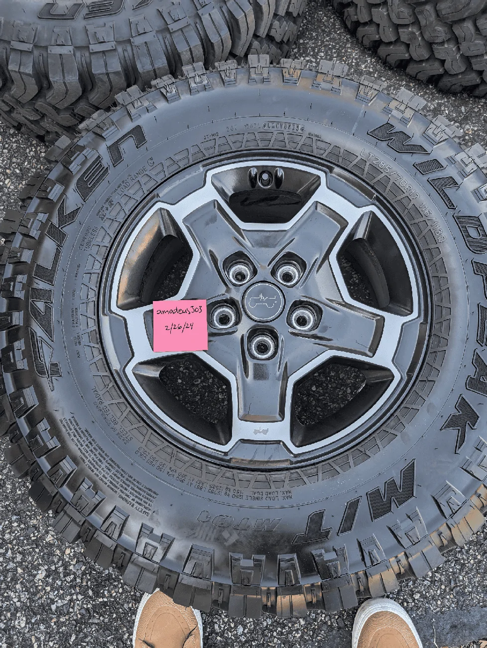 Jeep Gladiator FS: Mojave Wheel/Tire/TPMS Takeoffs 1000006305
