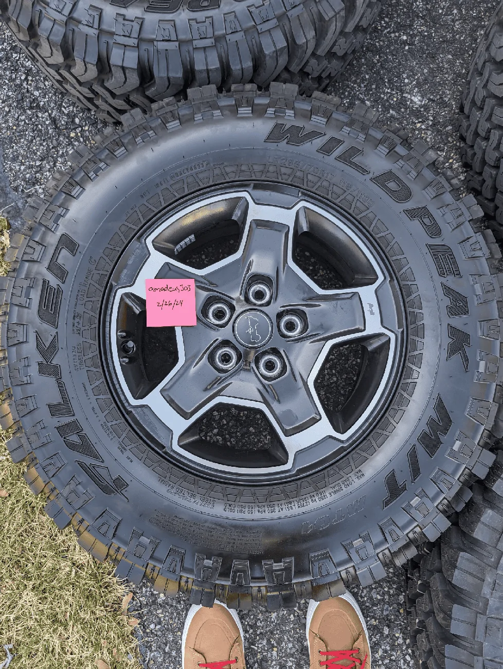 Jeep Gladiator FS: Mojave Wheel/Tire/TPMS Takeoffs 1000006306