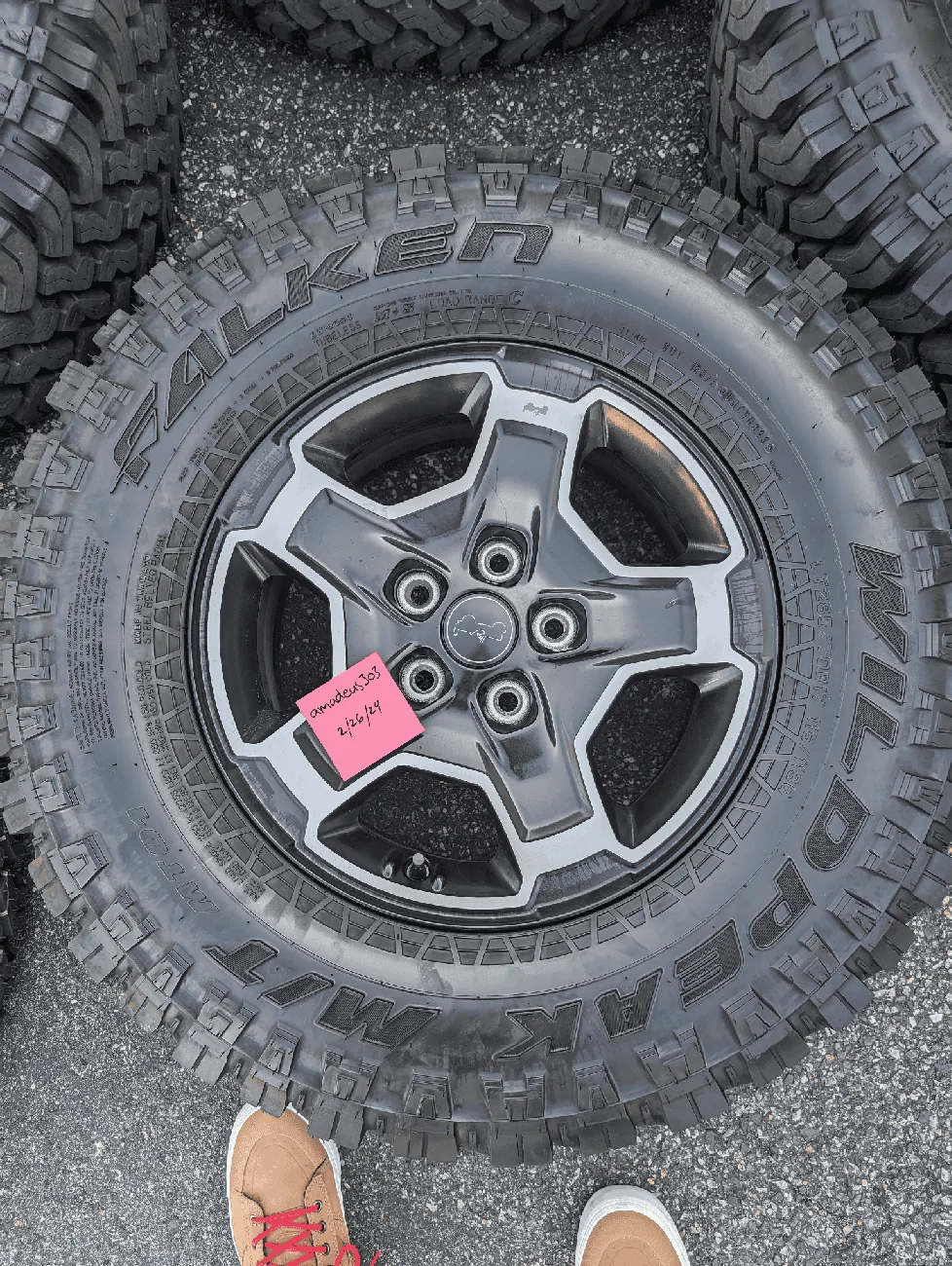 Jeep Gladiator FS: Mojave Wheel/Tire/TPMS Takeoffs 1000006307