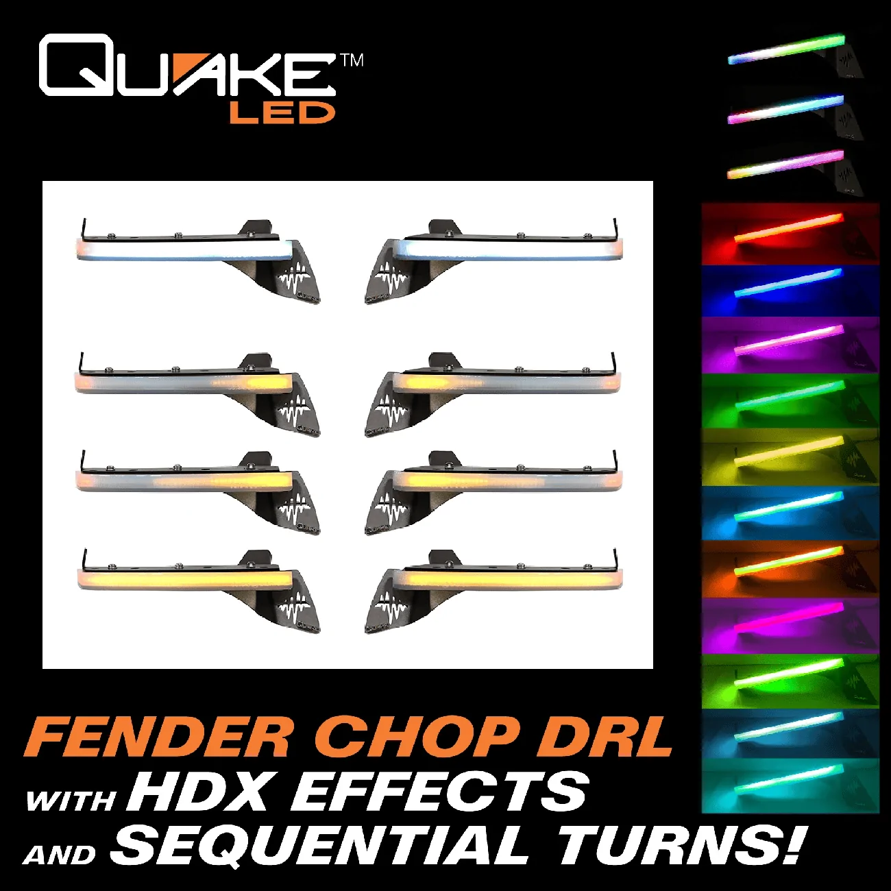 Jeep Gladiator Quake LED Releases New HDX Fender Chop Kit For ALL Gladiator Trim Levels! HDX_Chop_ads-08