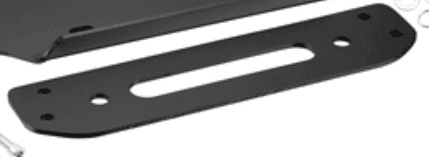 Jeep Gladiator OEM Steel Bumper fairlead plate (to cover bumper holes) Screenshot 2024-02-27 at 1.21.13 PM