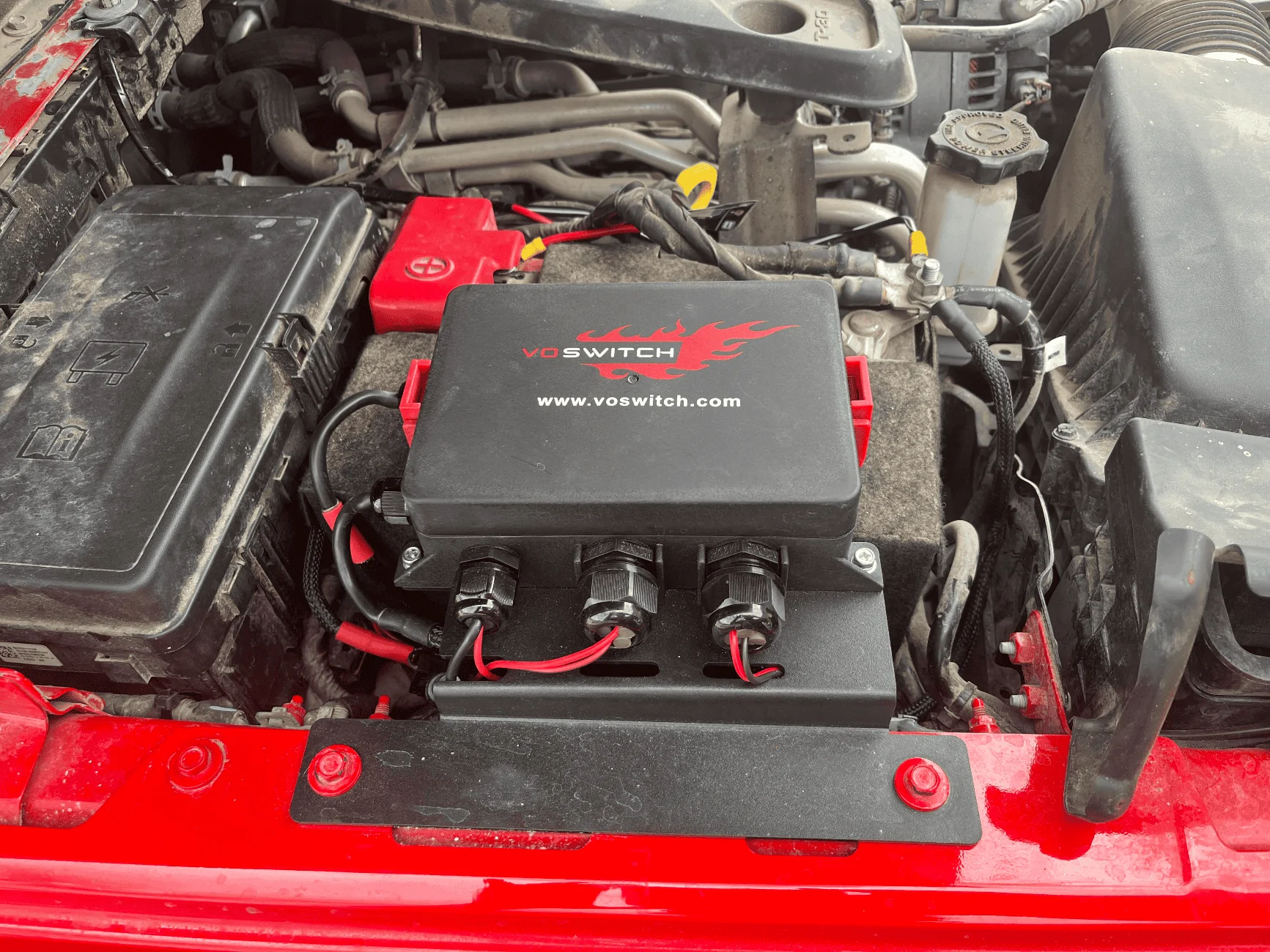 Jeep Gladiator Aftermarket Aux switch control IMG_5233