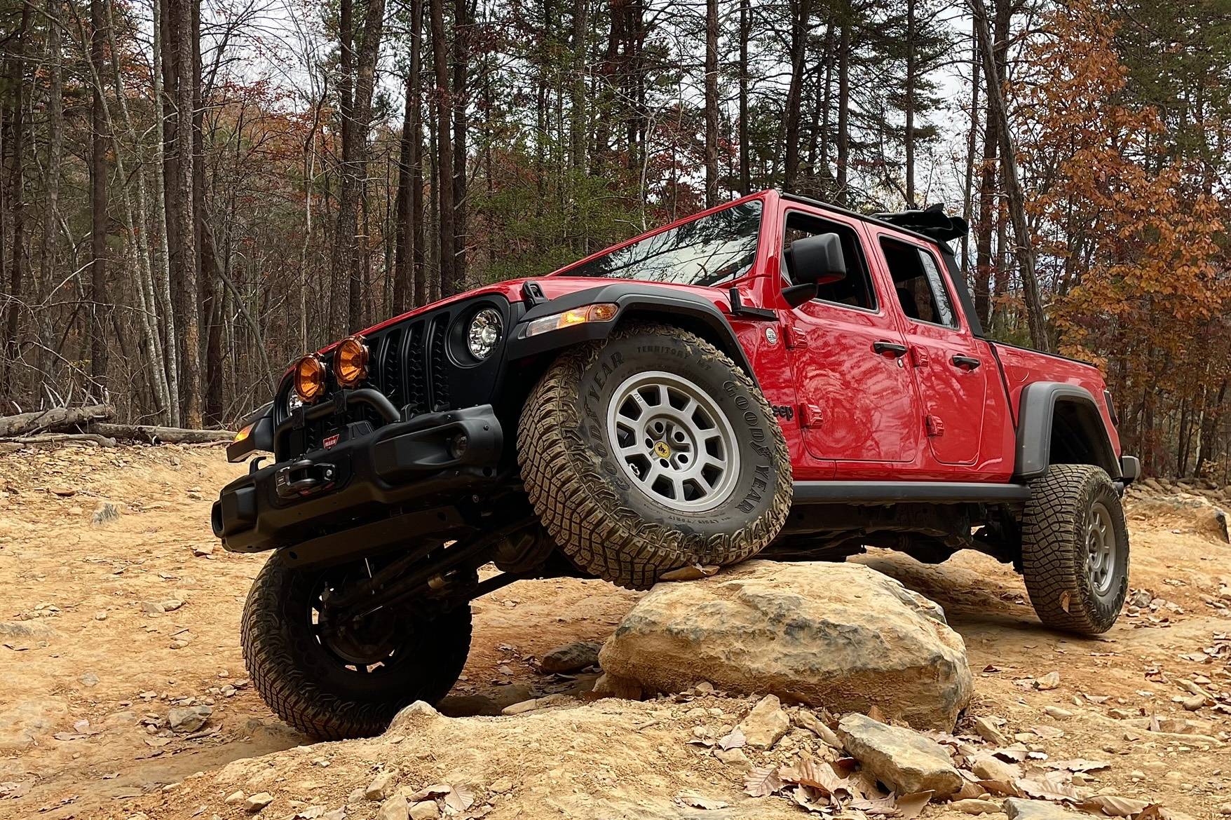 Jeep Gladiator JK AEV SAVEGRE Wheels on JT IMG_0166