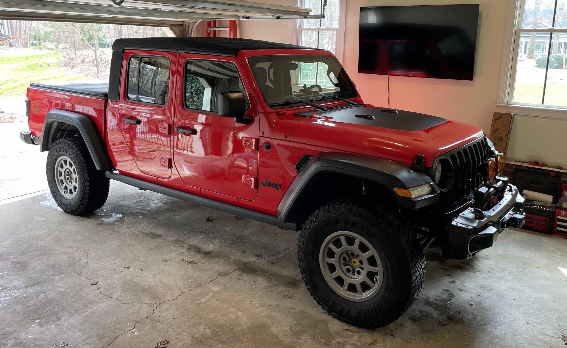 Jeep Gladiator JK AEV SAVEGRE Wheels on JT IMG_0167