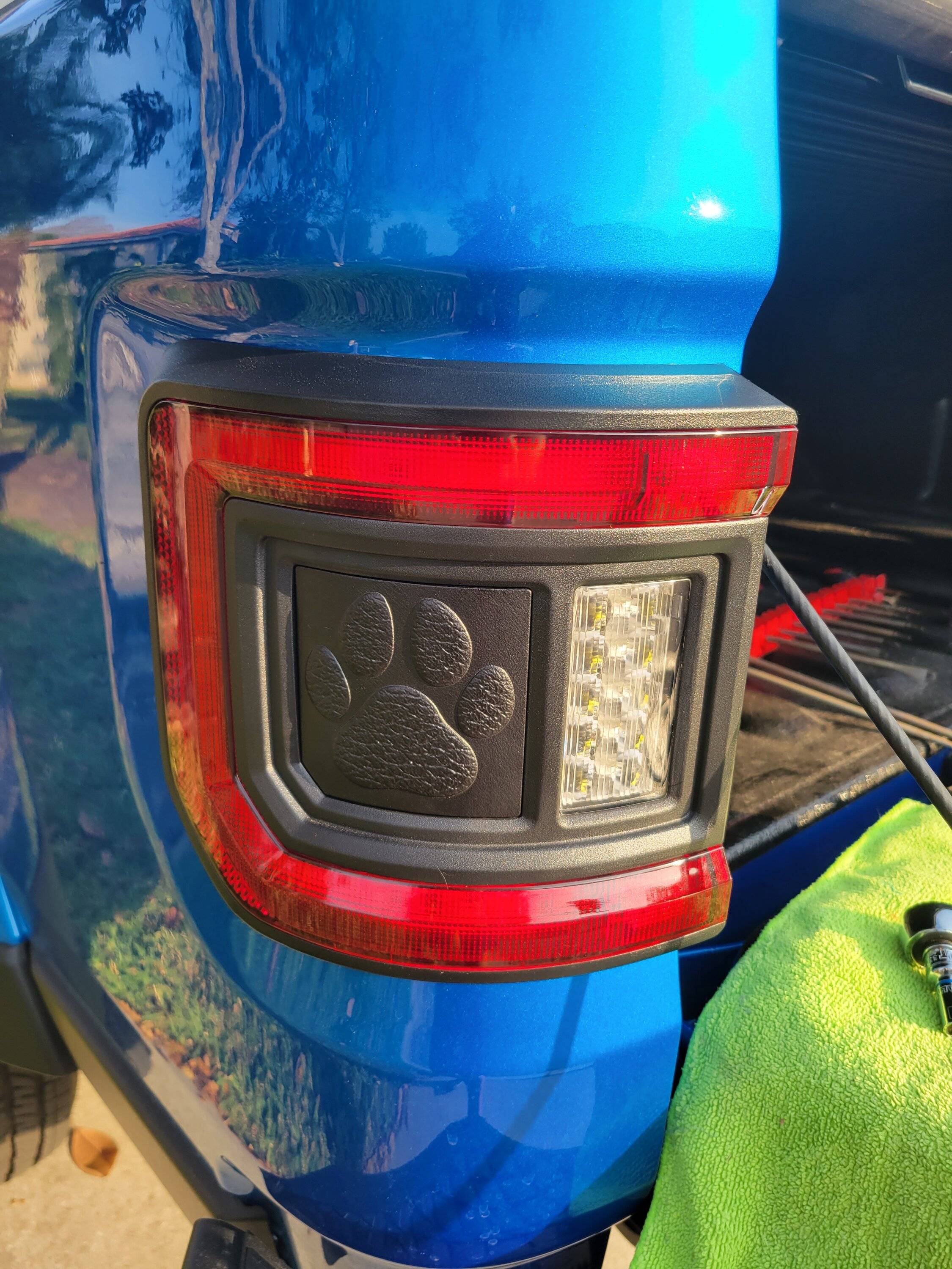 Jeep Gladiator ??  HD Designer replacement panels for Oracle Flush Mount Tail Lights! 20230224_170952