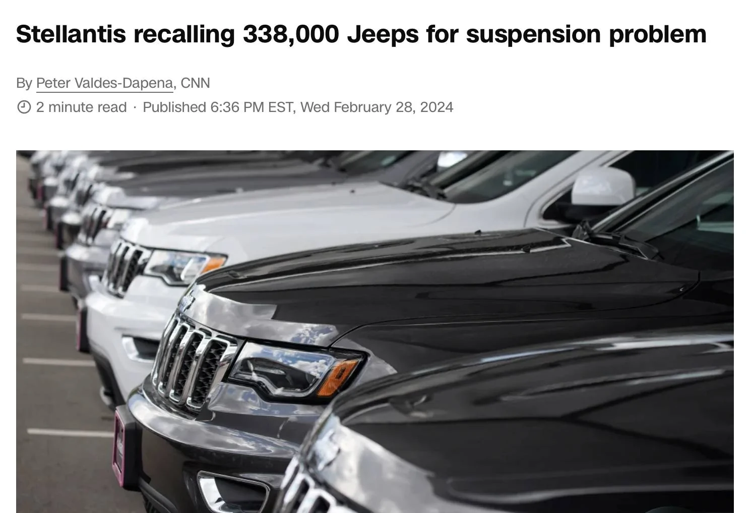 Jeep Gladiator Toyota recall over crash risk IMG_0011
