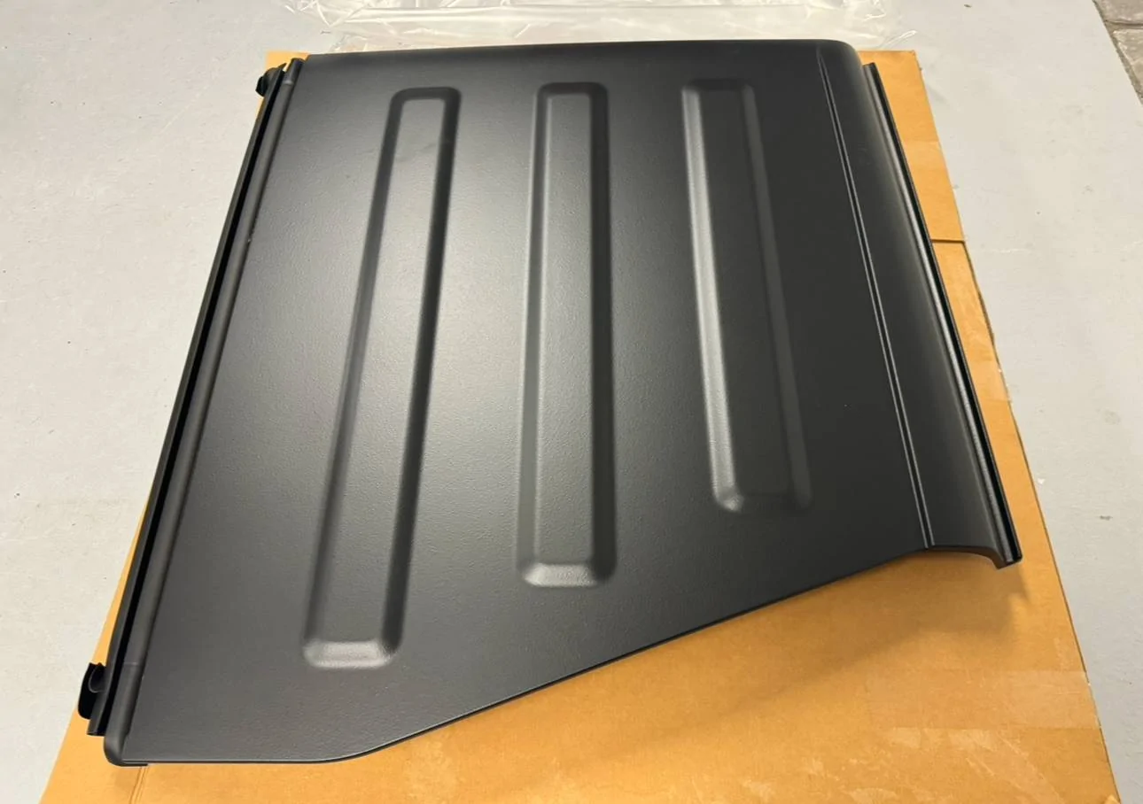 Jeep Gladiator Jeep JL JT JLU Wrangler OEM Passenger Hardtop Freedom Panel Text Black 2018-2023 IMG_6413