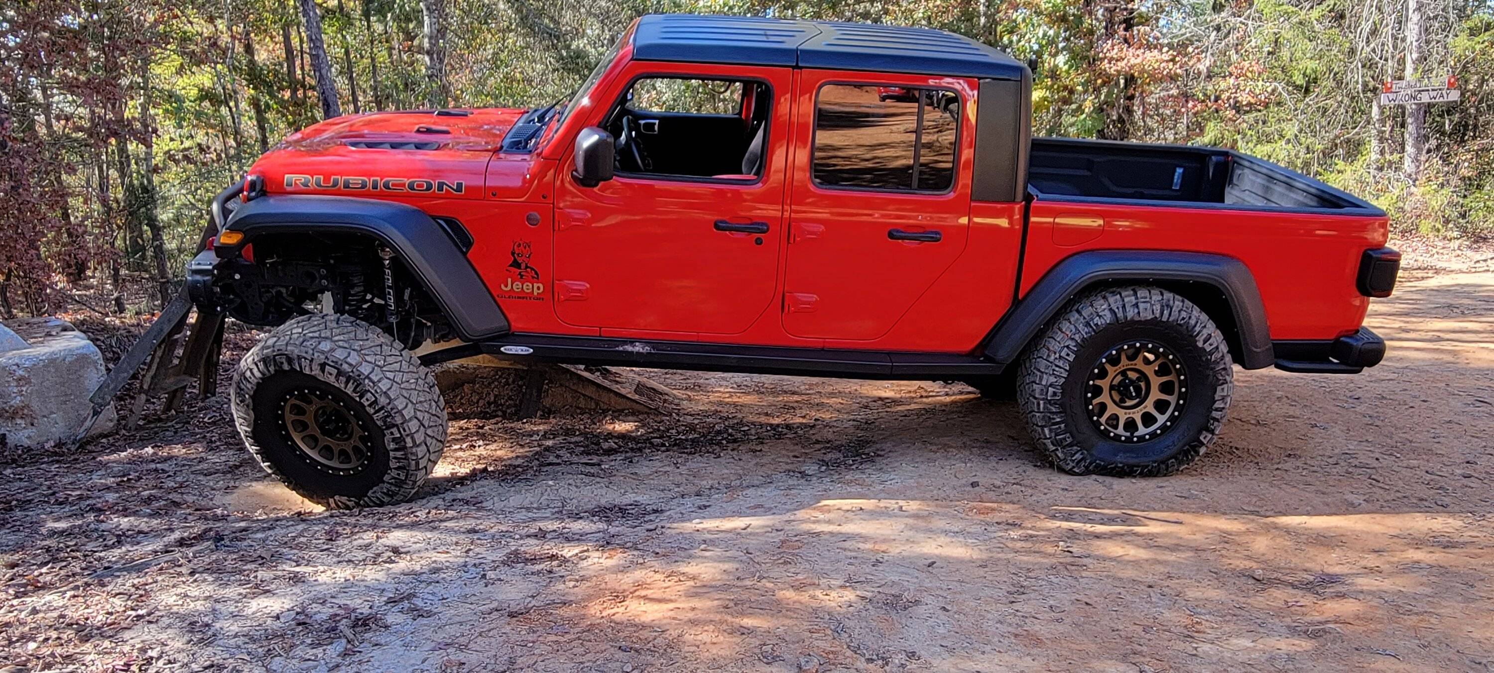 Jeep Gladiator 2023 Gladiator Rubicon Lift/Tire/Wheel Question 20231104_133708