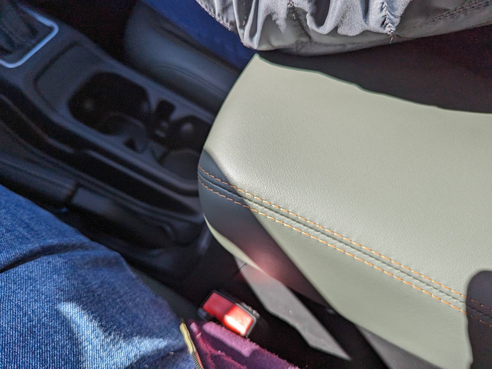 Jeep Gladiator For anyone interested in Mojave X interior colors - PXL_20240229_171520670