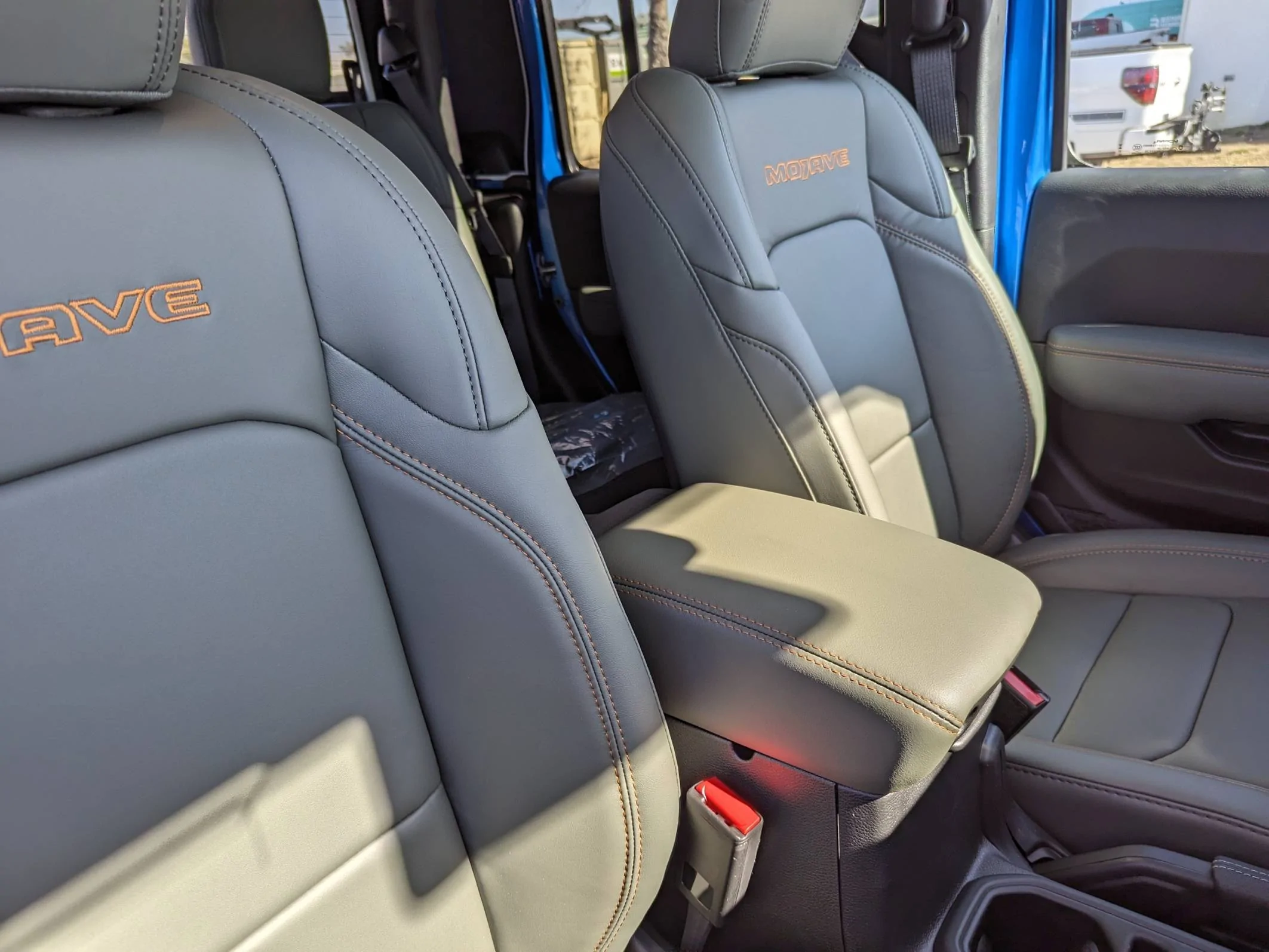 Jeep Gladiator For anyone interested in Mojave X interior colors - PXL_20240229_174450807