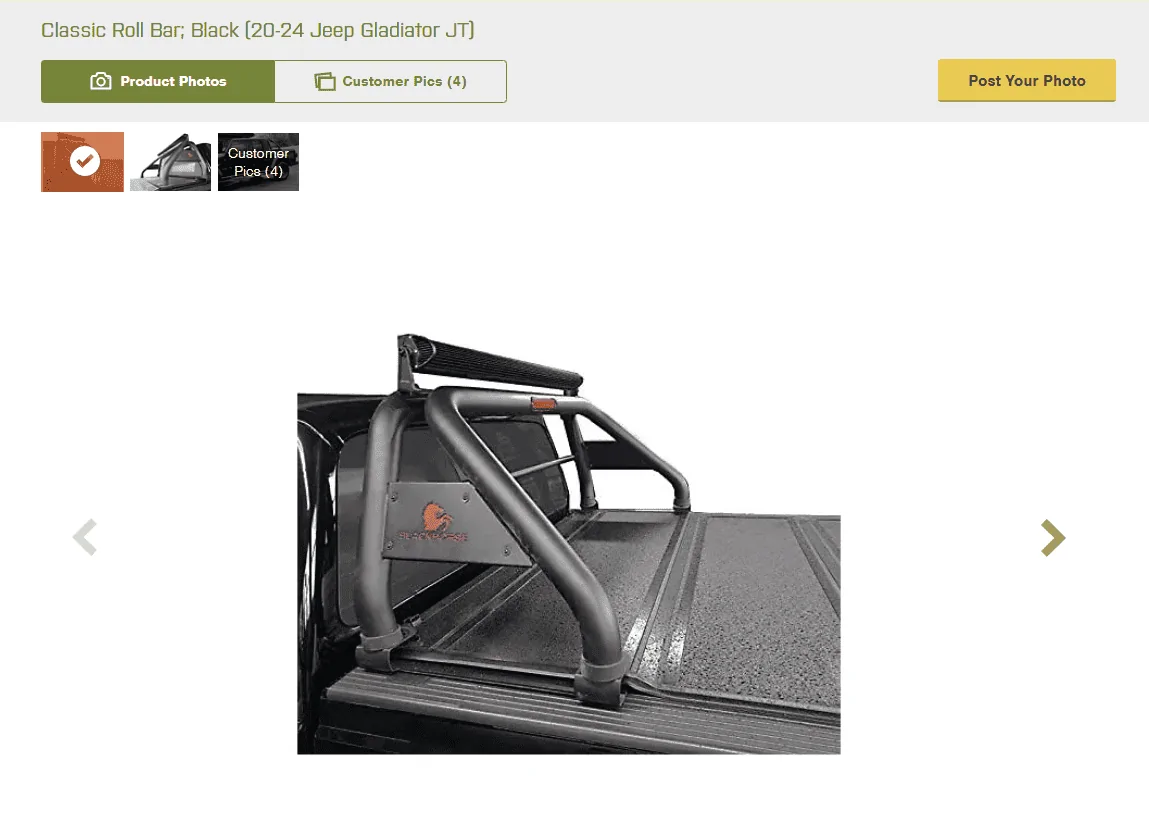Jeep Gladiator another rollbar/ tonneau thread(yes i searched) 1709263256809