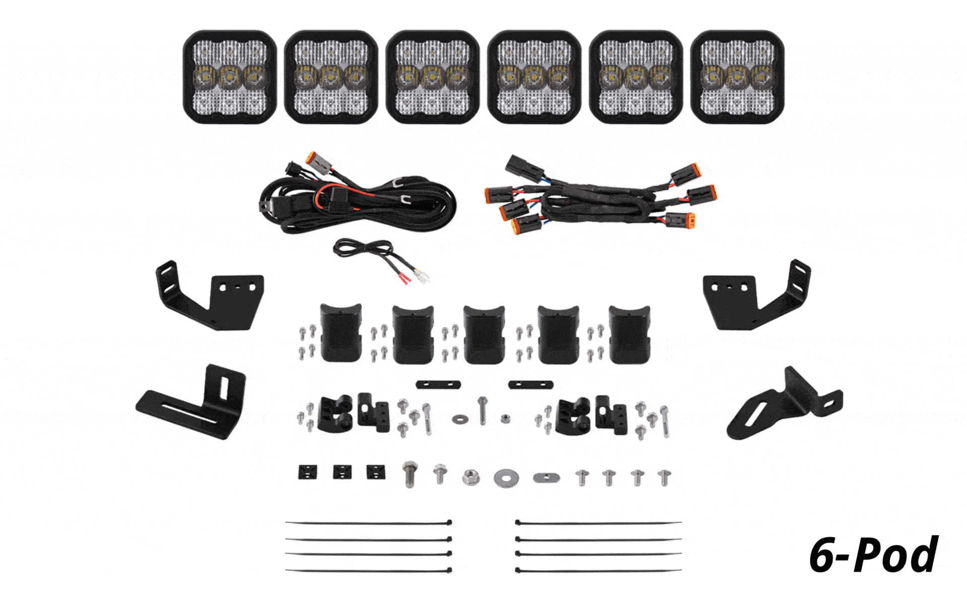 Jeep Gladiator SS5 CrossLink Lightbar Kits | Prinsu/Sherpa Roof Racks | Diode Dynamics hpjUvpU