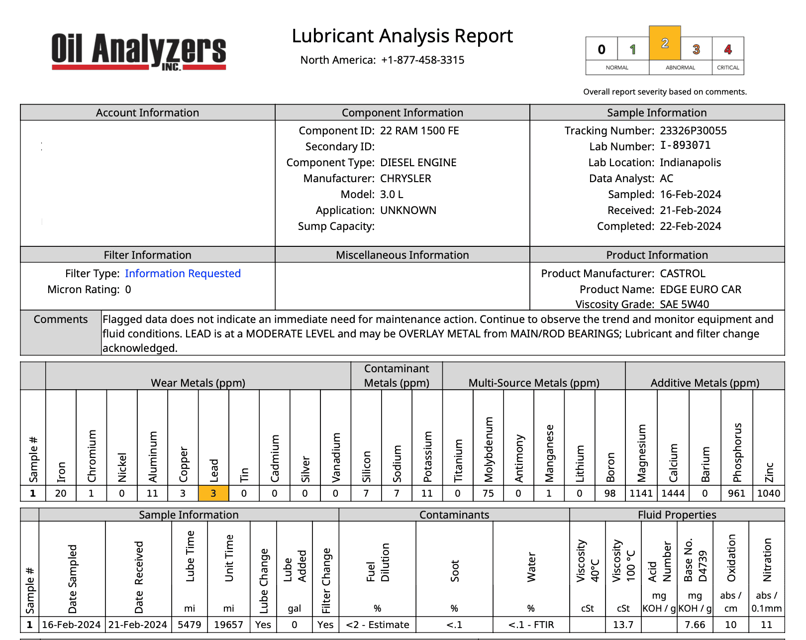 Jeep Gladiator Official EcoDiesel Oil and Filter Recommendations screenshot-2024-03-01-