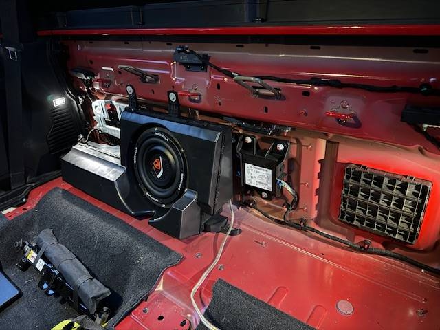 Jeep Gladiator It can be done! (Alpine premium sub upgrade) IMG_1712