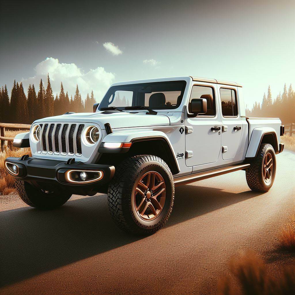 Jeep Gladiator Who has bronze wheels on a bright white??? OIG2
