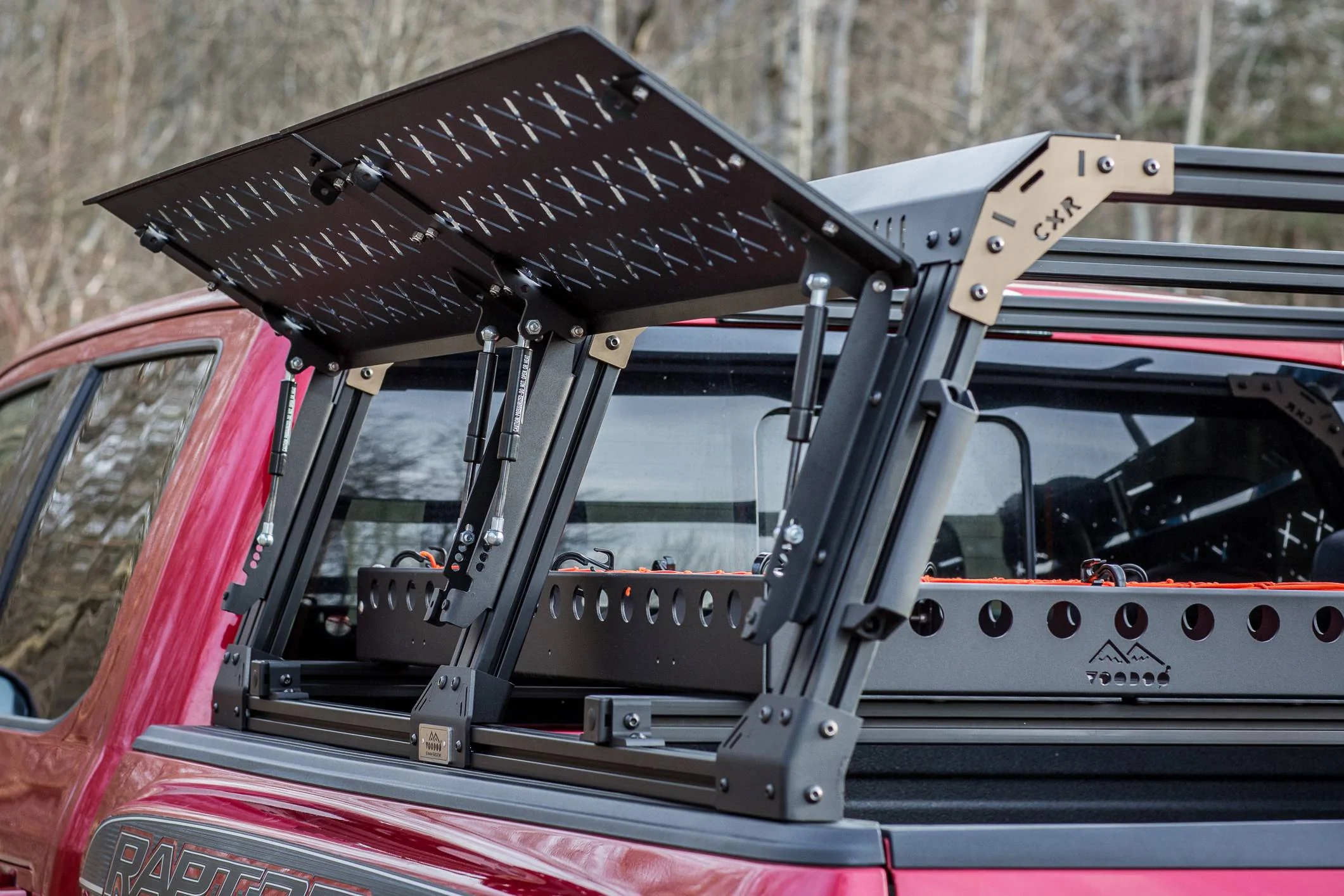 Jeep Gladiator New Rack System - Sneak Preview Raptor with Outrigger Bars -27