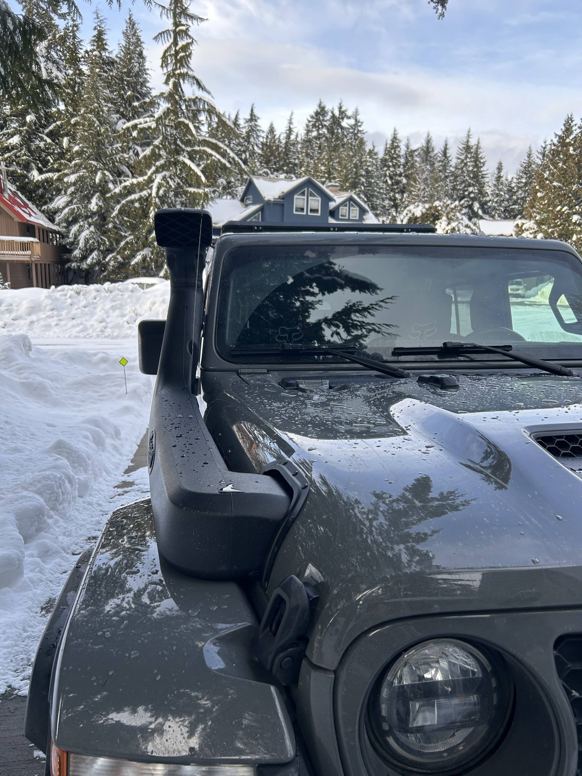 Jeep Gladiator Making a snorkel fit for the Mojave IMG_4900