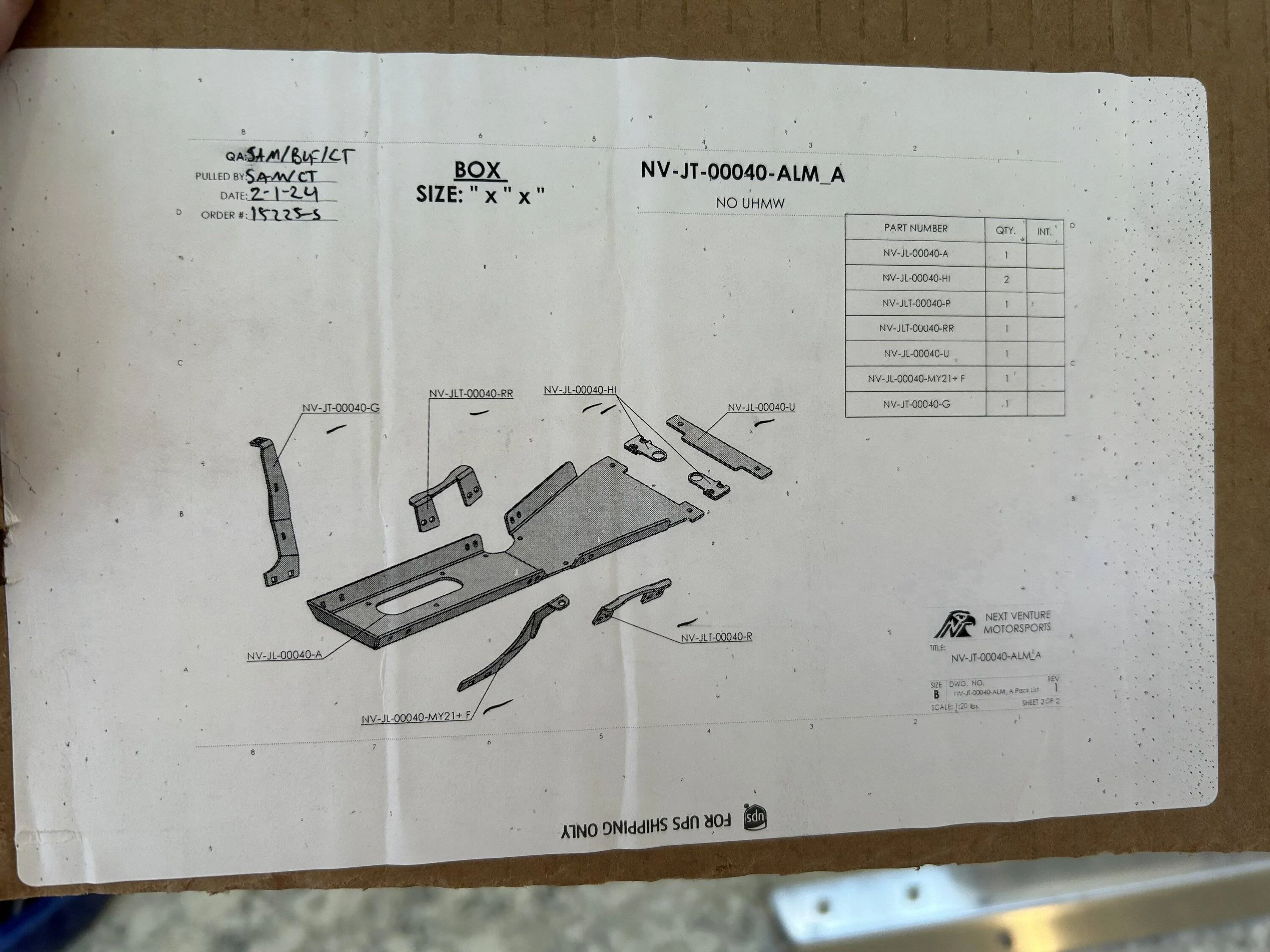 Jeep Gladiator Next Venture Modular oil pan skid install IMG_0363