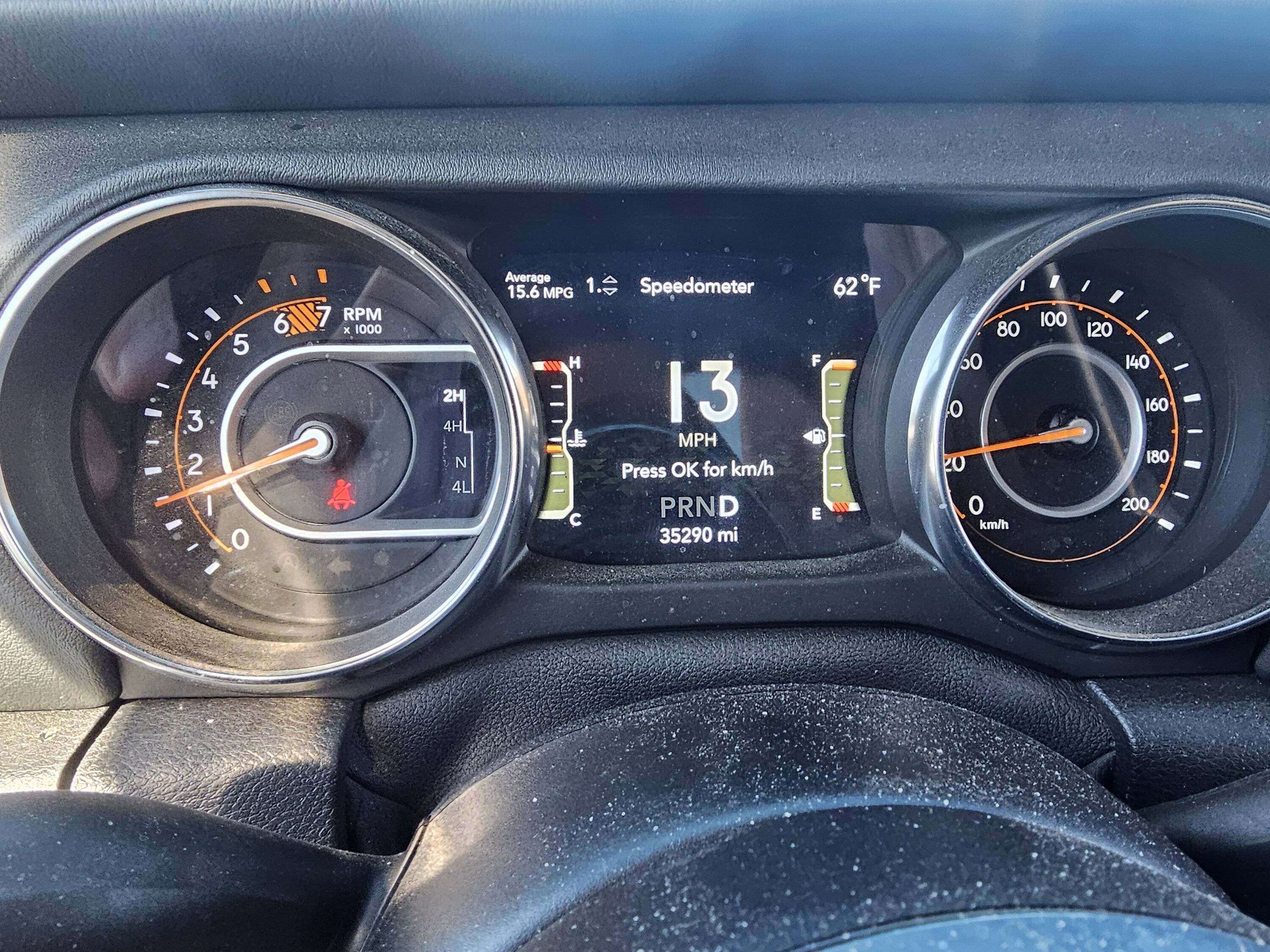 Jeep Gladiator 7in full speedometer 20240303_141803
