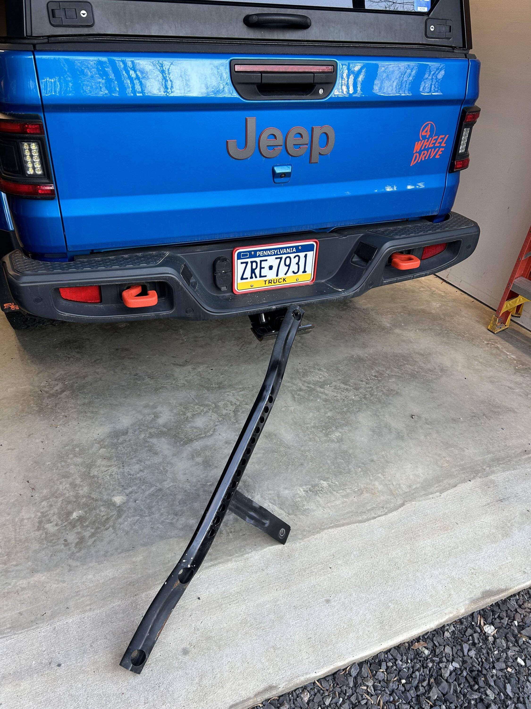 Jeep Gladiator Next Venture Modular oil pan skid install IMG_0366