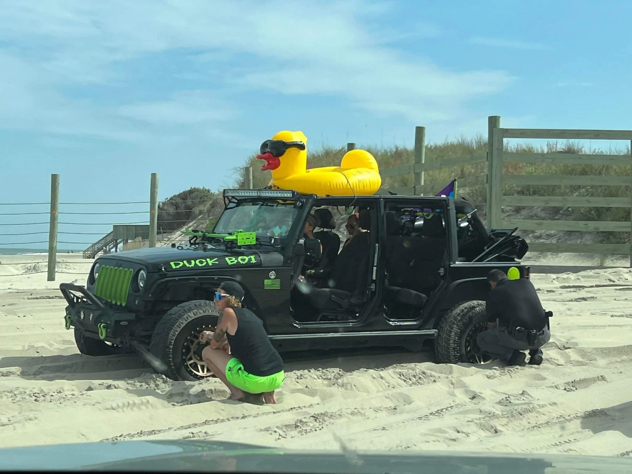 Jeep Gladiator First Ever Jeep Gladiator Beach Edition Announced Stuck on Carova beach