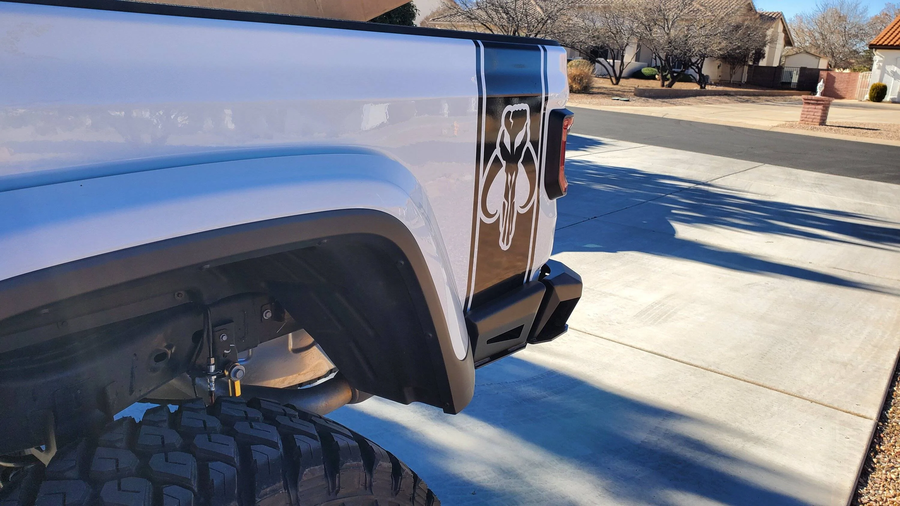 Jeep Gladiator Rear Bed Sliders / Protection 20221225_140247