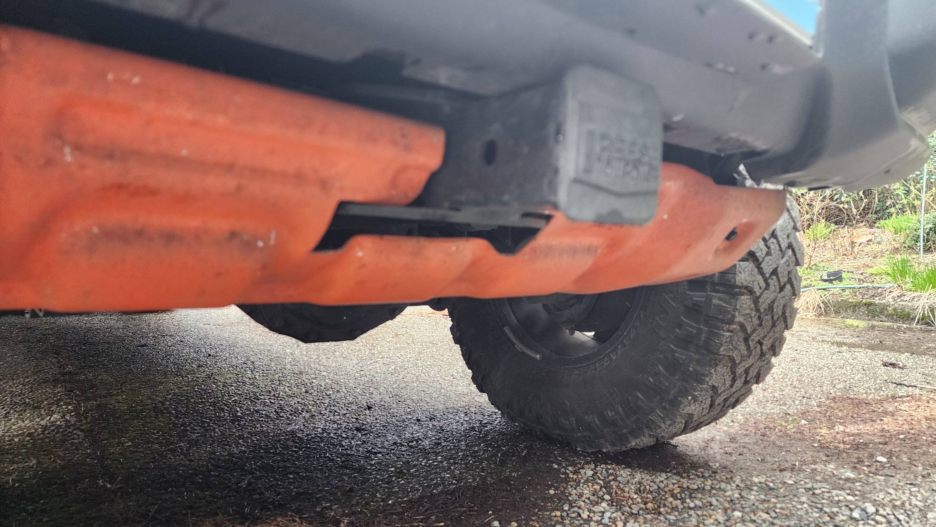 Jeep Gladiator Why I could never run my snow plow on a Mojave 20240304_151329