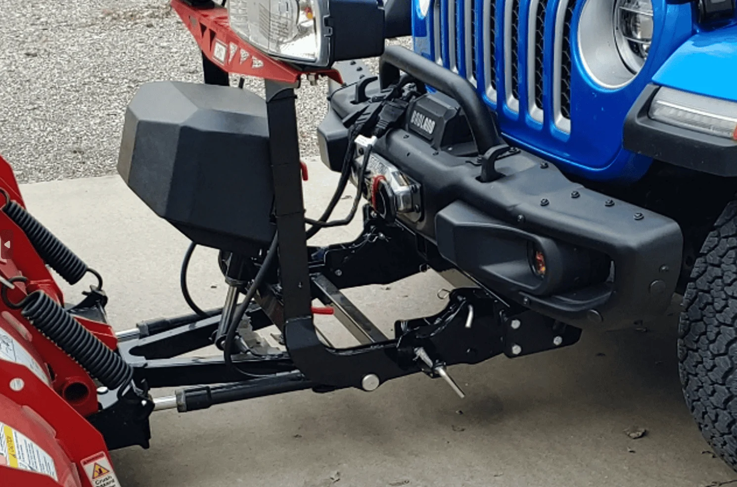 Jeep Gladiator Why I could never run my snow plow on a Mojave 1709595499663