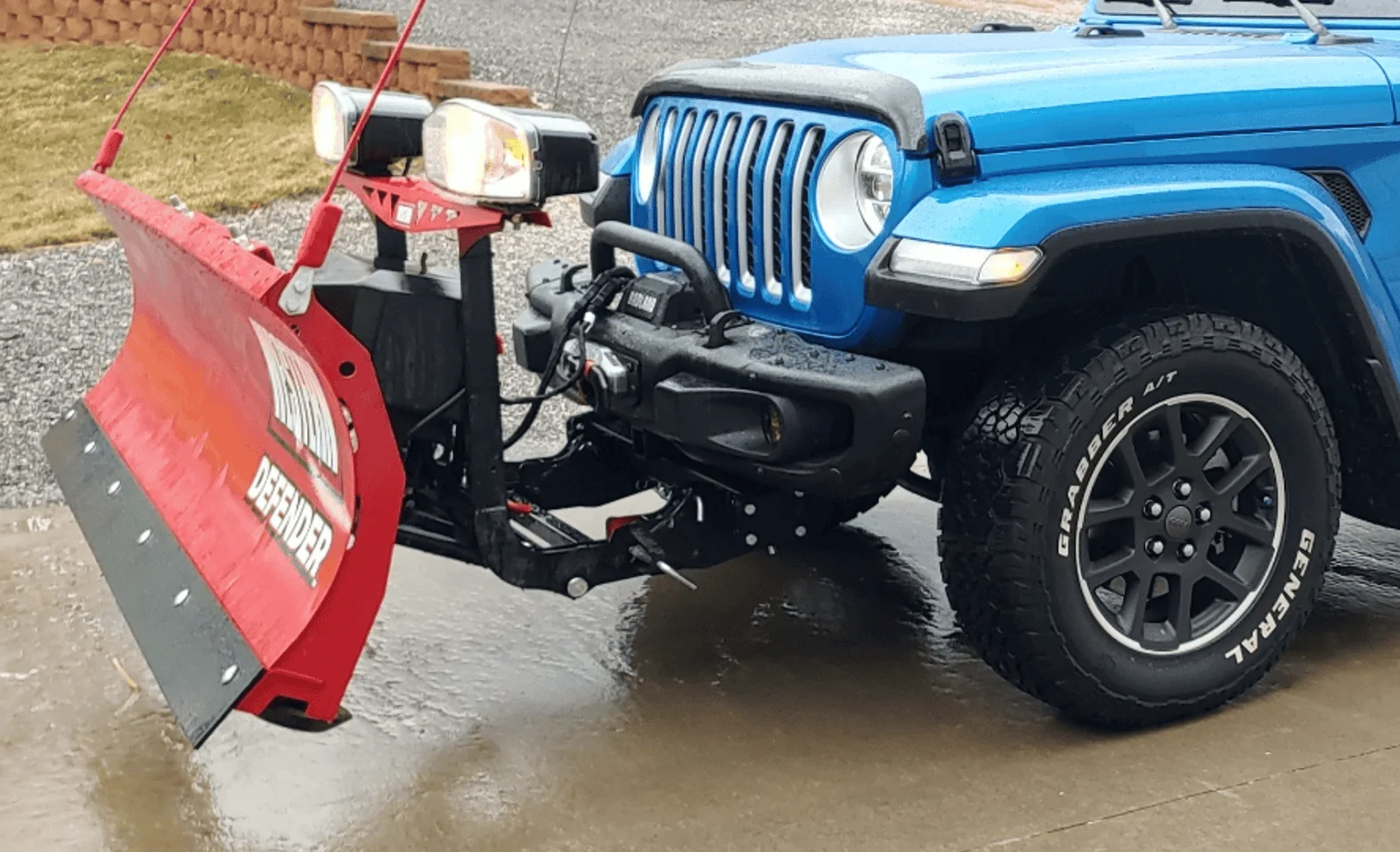 Jeep Gladiator Why I could never run my snow plow on a Mojave 1709595710102