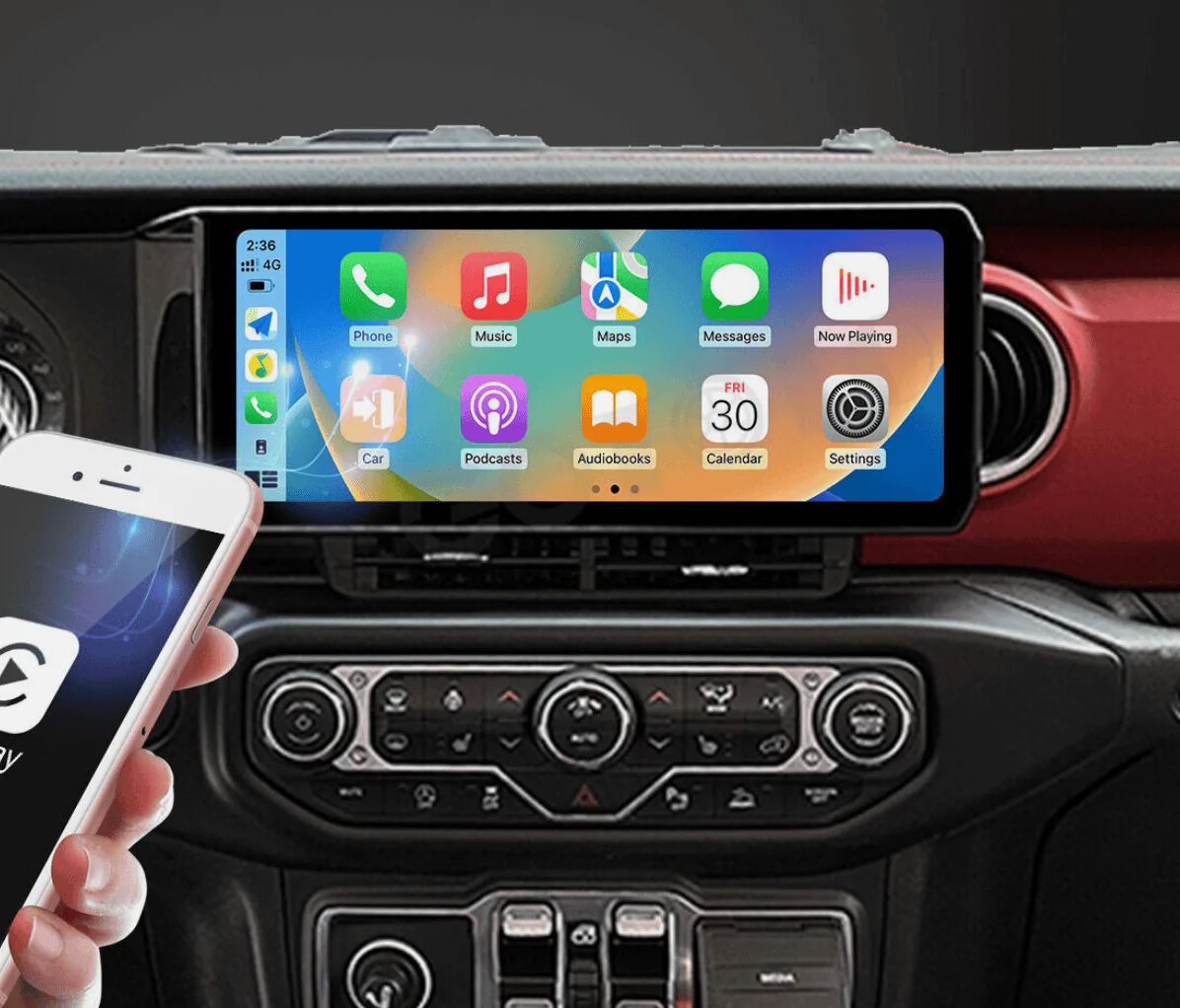 Jeep Gladiator Faux '24 Head Unit and Dash Replacement (Android) Screenshot 2024-03-04 at 8.59.13 PM