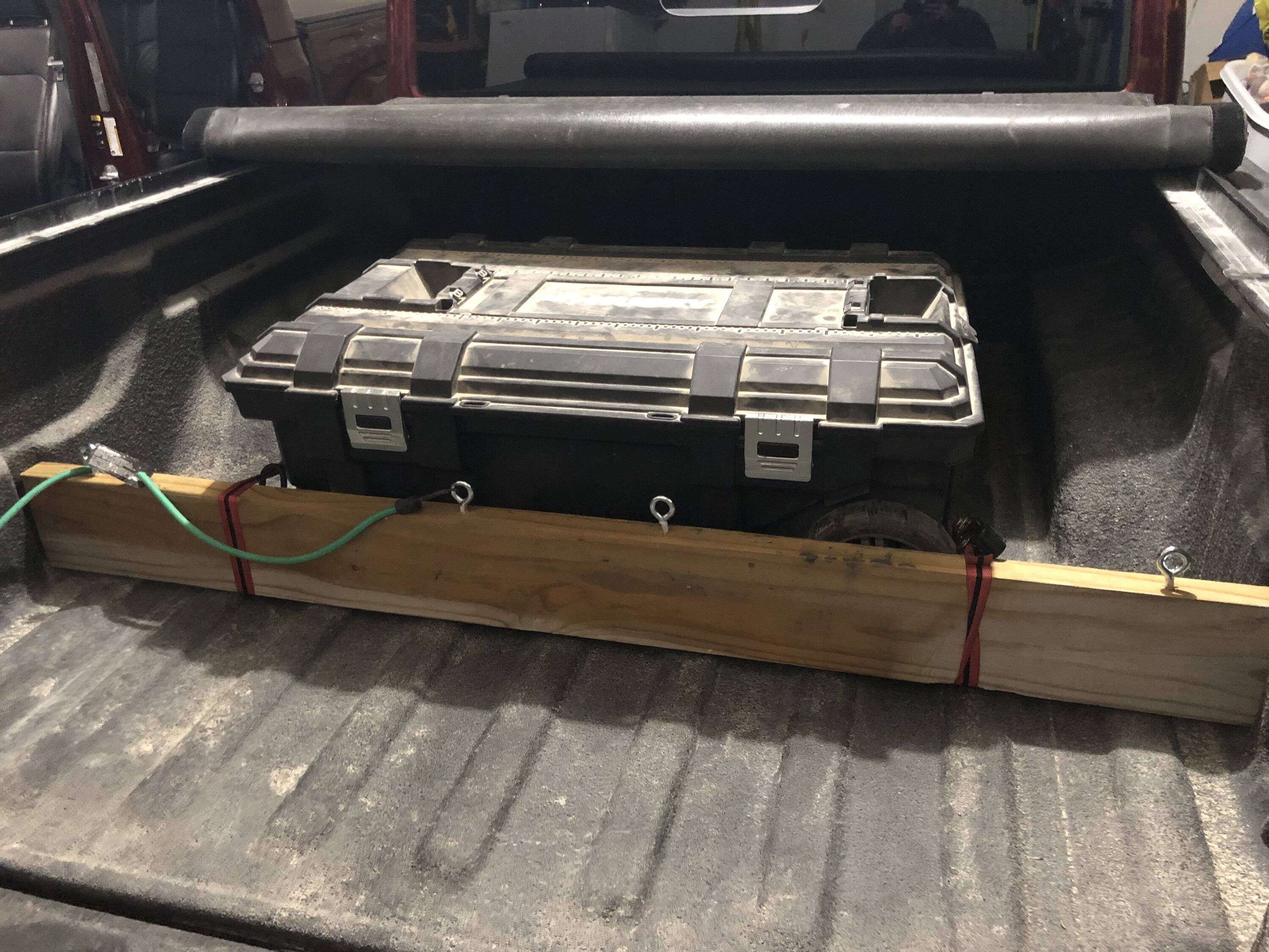 Jeep Gladiator Has anyone added additional strap loops in the bed? IMG_5831
