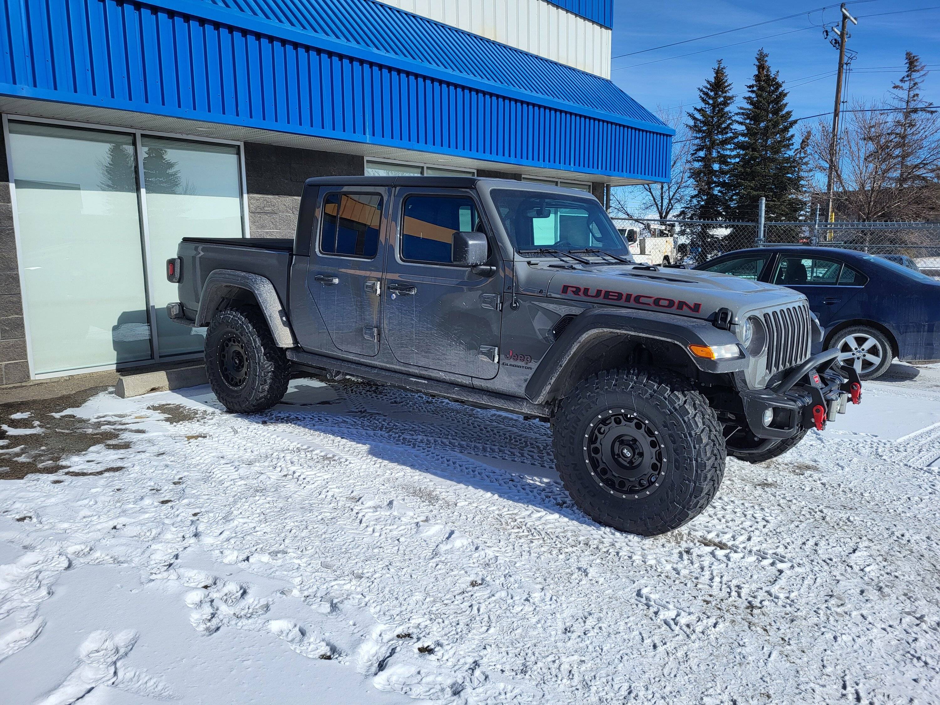 Jeep Gladiator Did I find the perfect Offset for a Mojave? 20240228_124110
