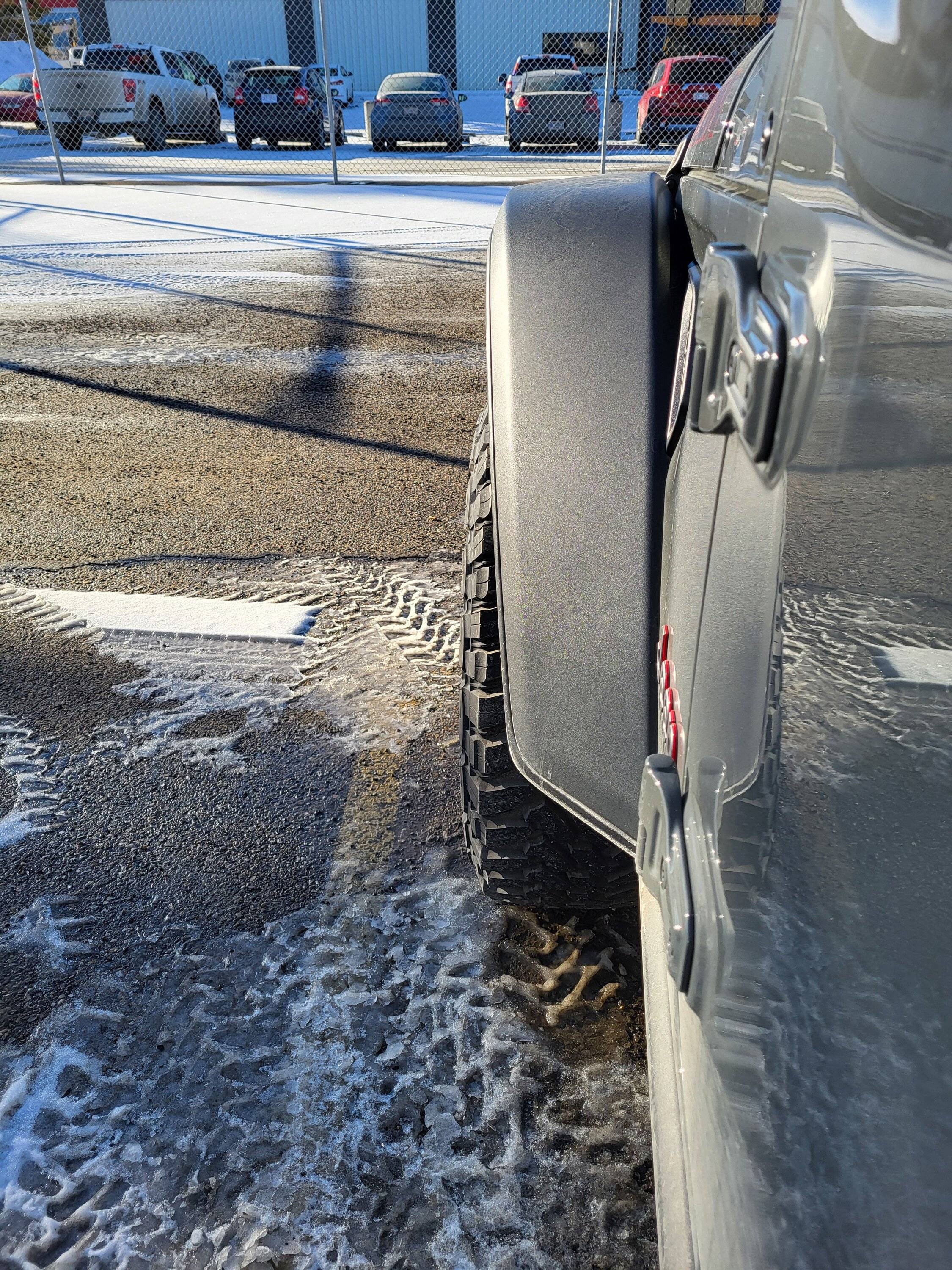Jeep Gladiator Did I find the perfect Offset for a Mojave? 20240229_085905